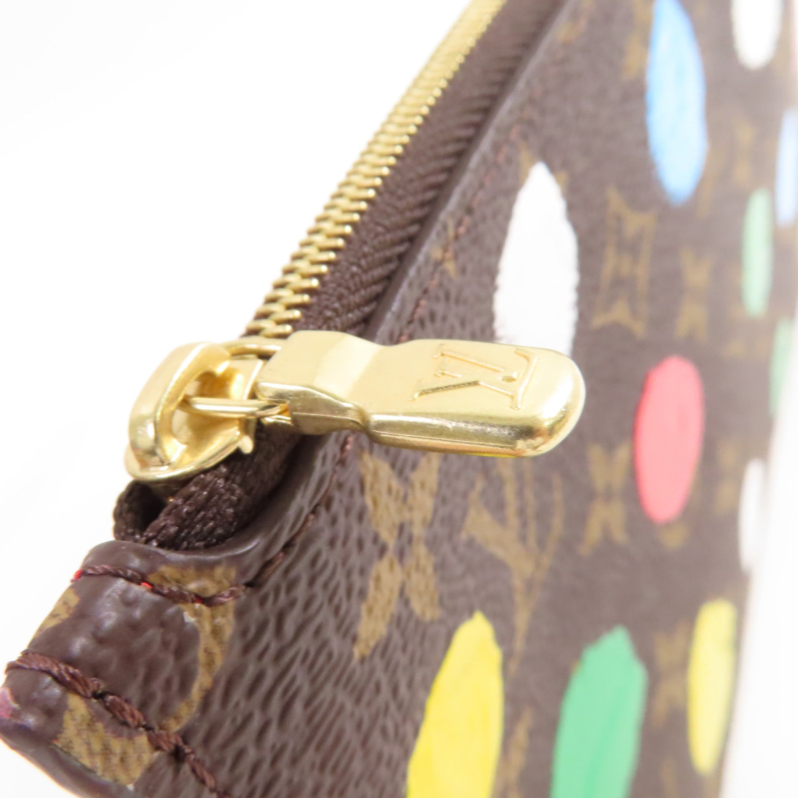 LOUIS VUITTON Monogram LV X YK Neverfull MM Tote Bag金扣肩背袋啡色/彩色