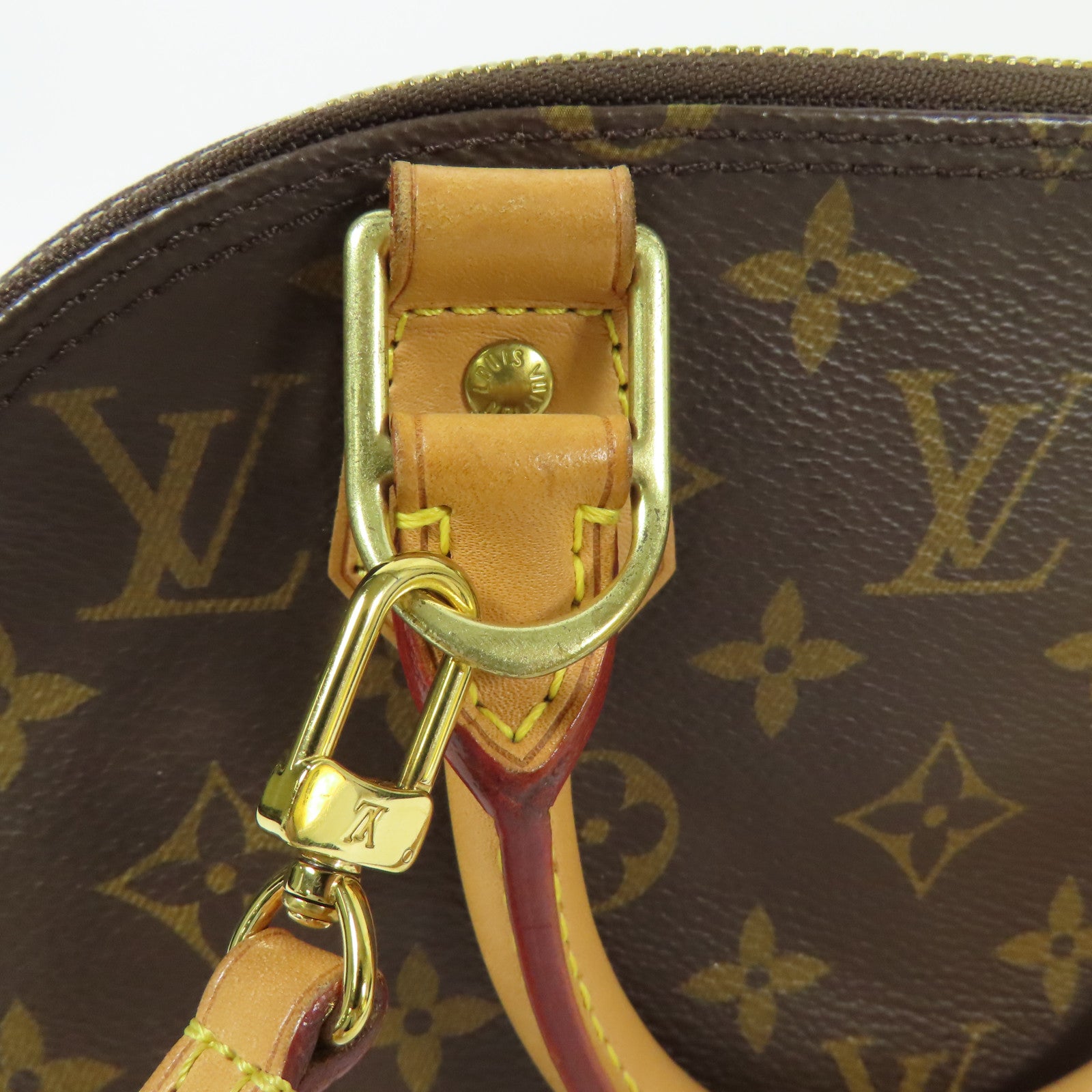 LOUIS VUITTON Monogram Alma BB金扣手挽肩背兩用袋