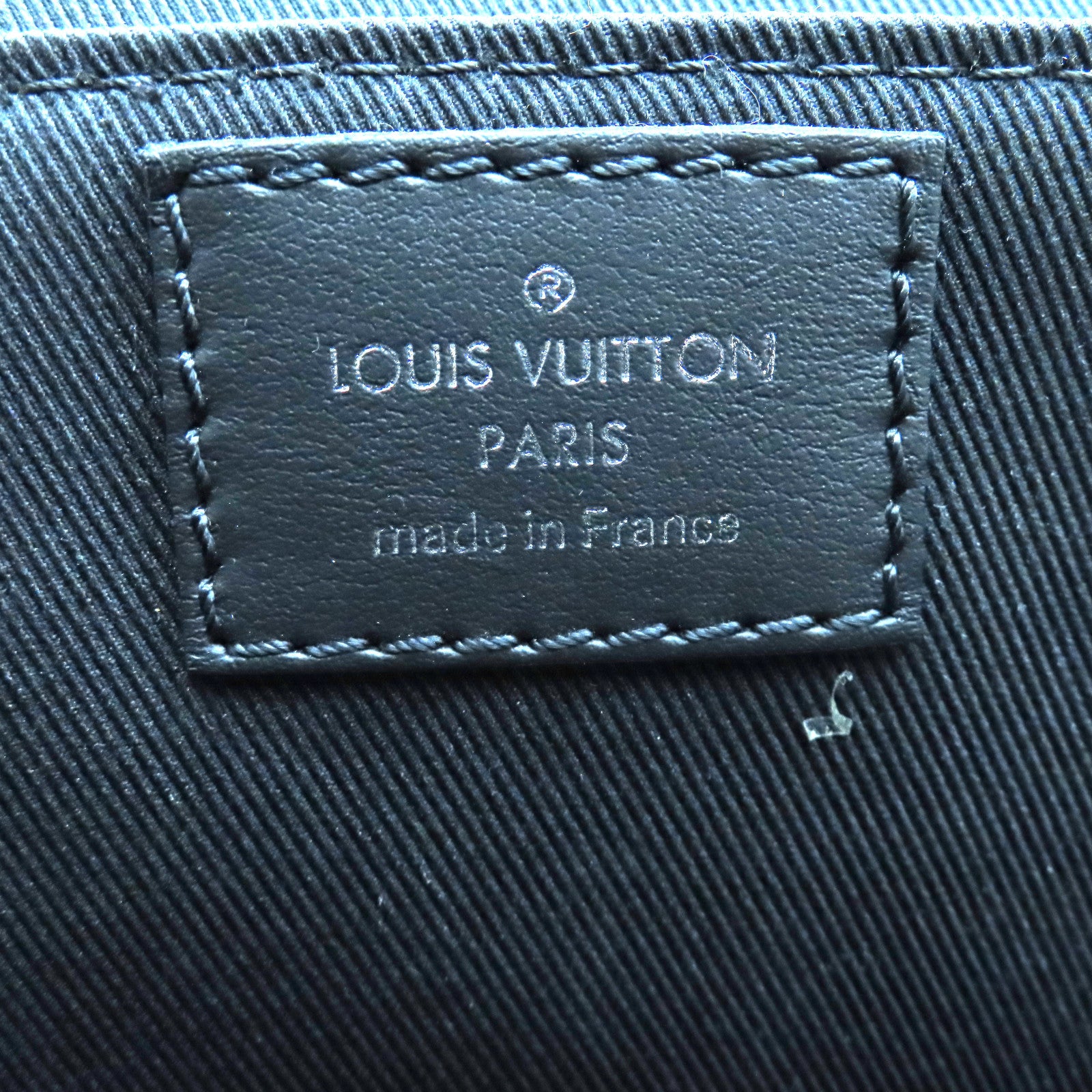 LOUIS VUITTON Monogram Pastel Noir Pastel Trunk銀扣肩背袋黑色