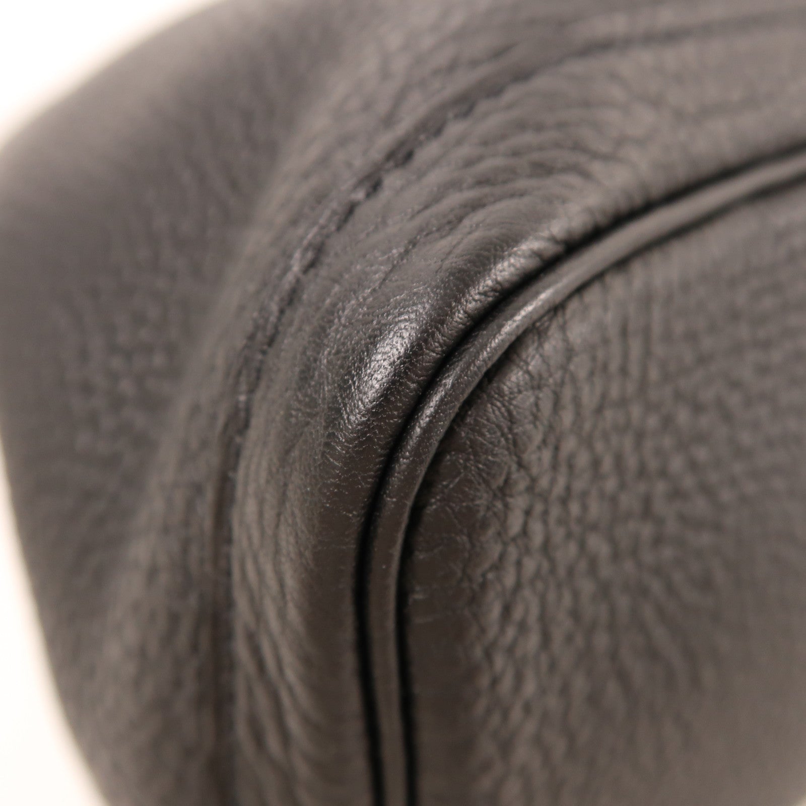 HERMES Negonda皮革Garden Party 36(Limited Edition)銀扣手挽袋Noir