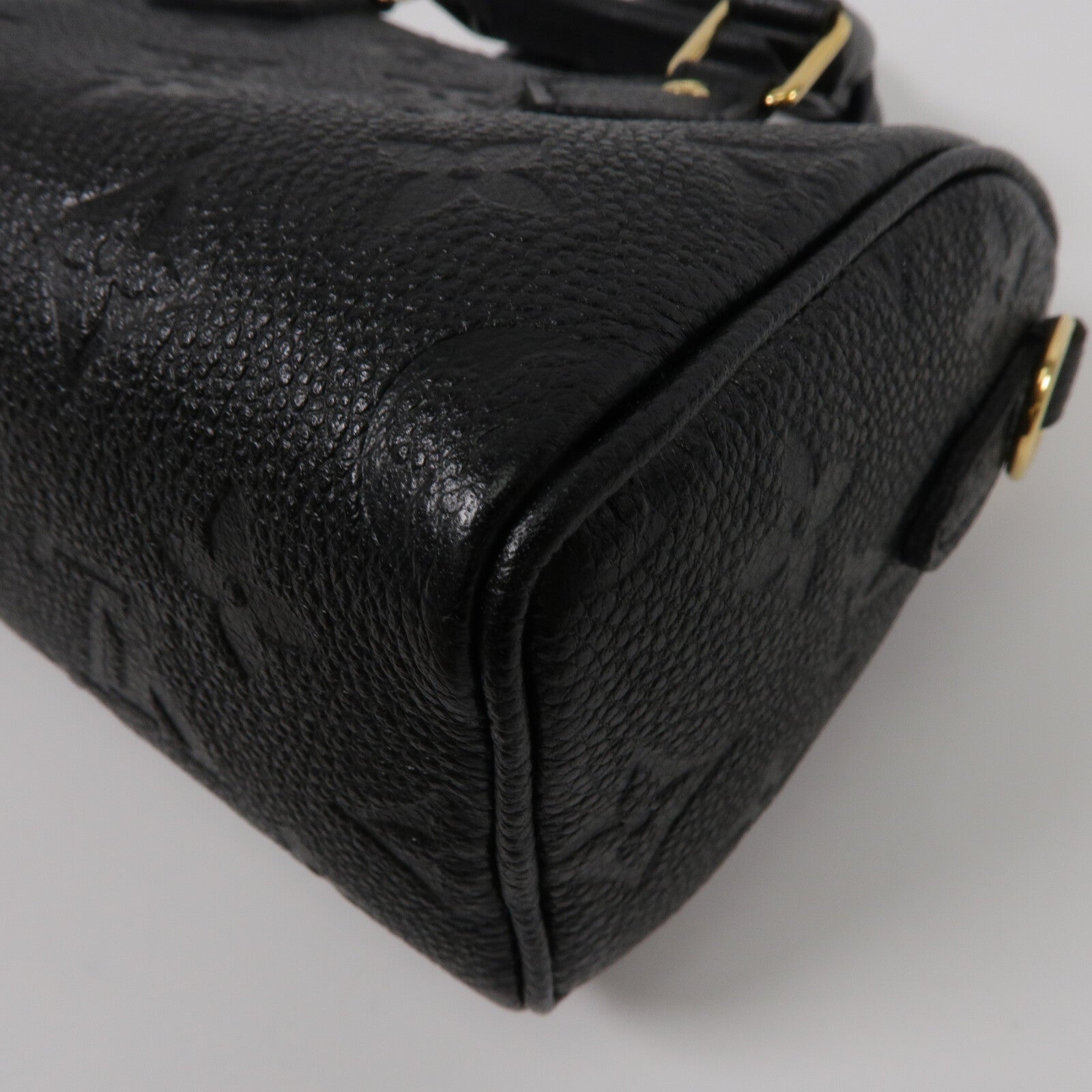 LOUIS VUITTON Monogram Empreinte Nano Speedy手挽肩背兩用袋