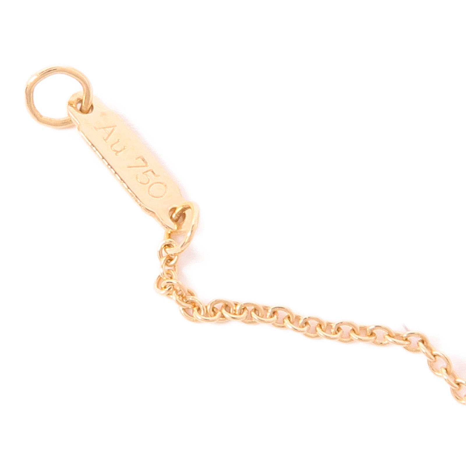 TIFFANY＆CO 【激減優惠】18K玫瑰金Victoria Diamond Vine Circle Pendant鑽石項鍊