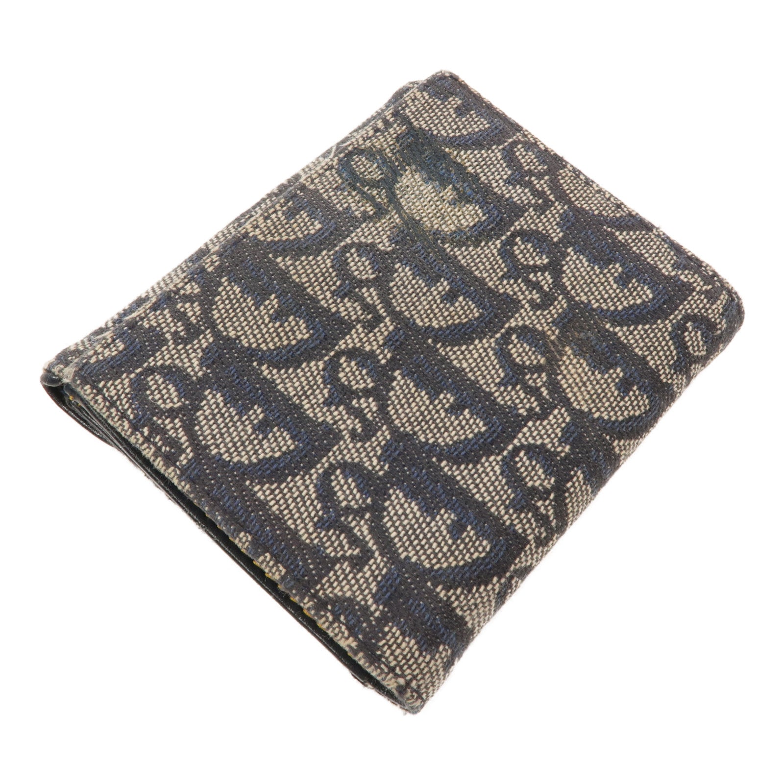 Dior Oblique帆布Saddle Lotus Wallet錢包
