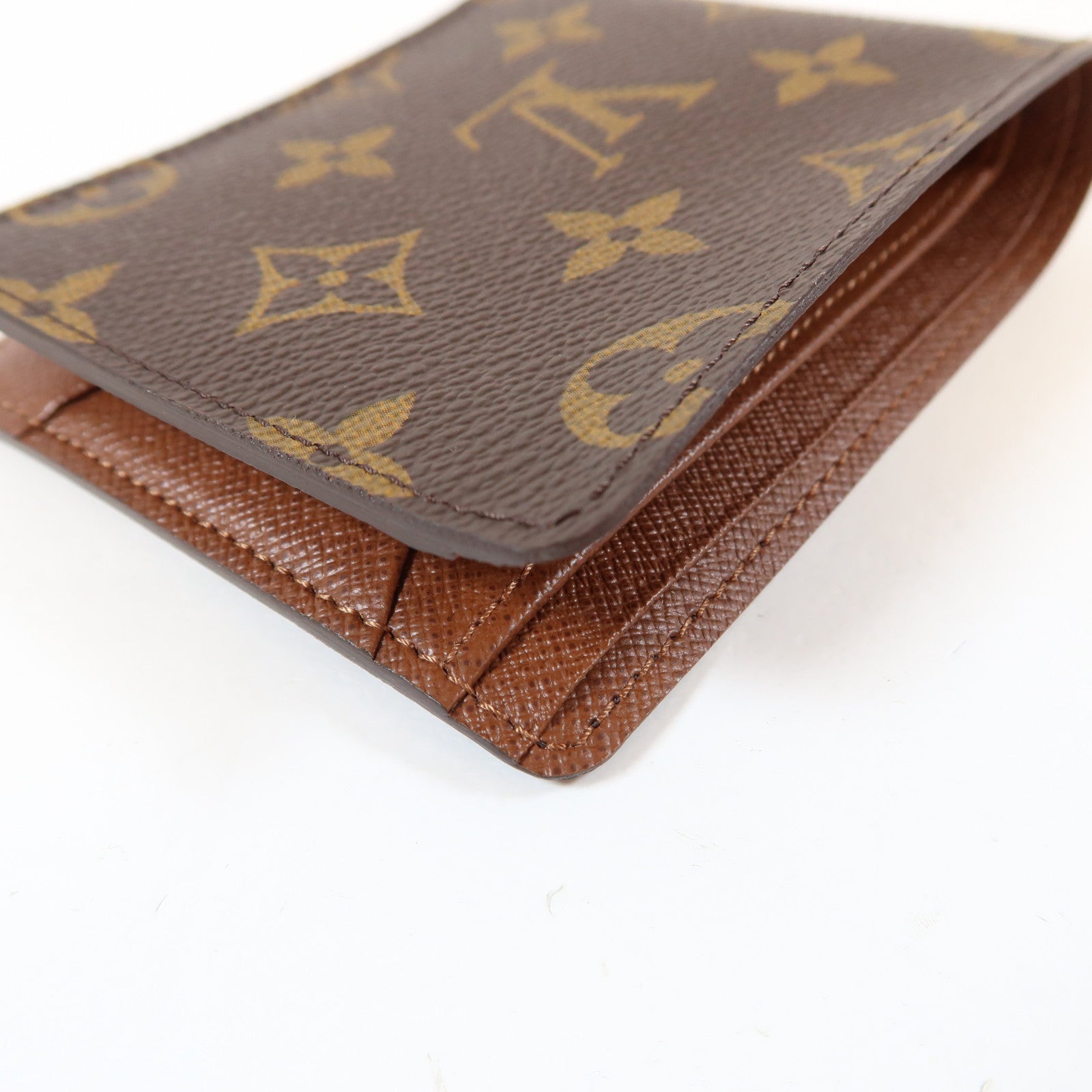 LOUIS VUITTON Monogram Bifold Wallet錢包啡色