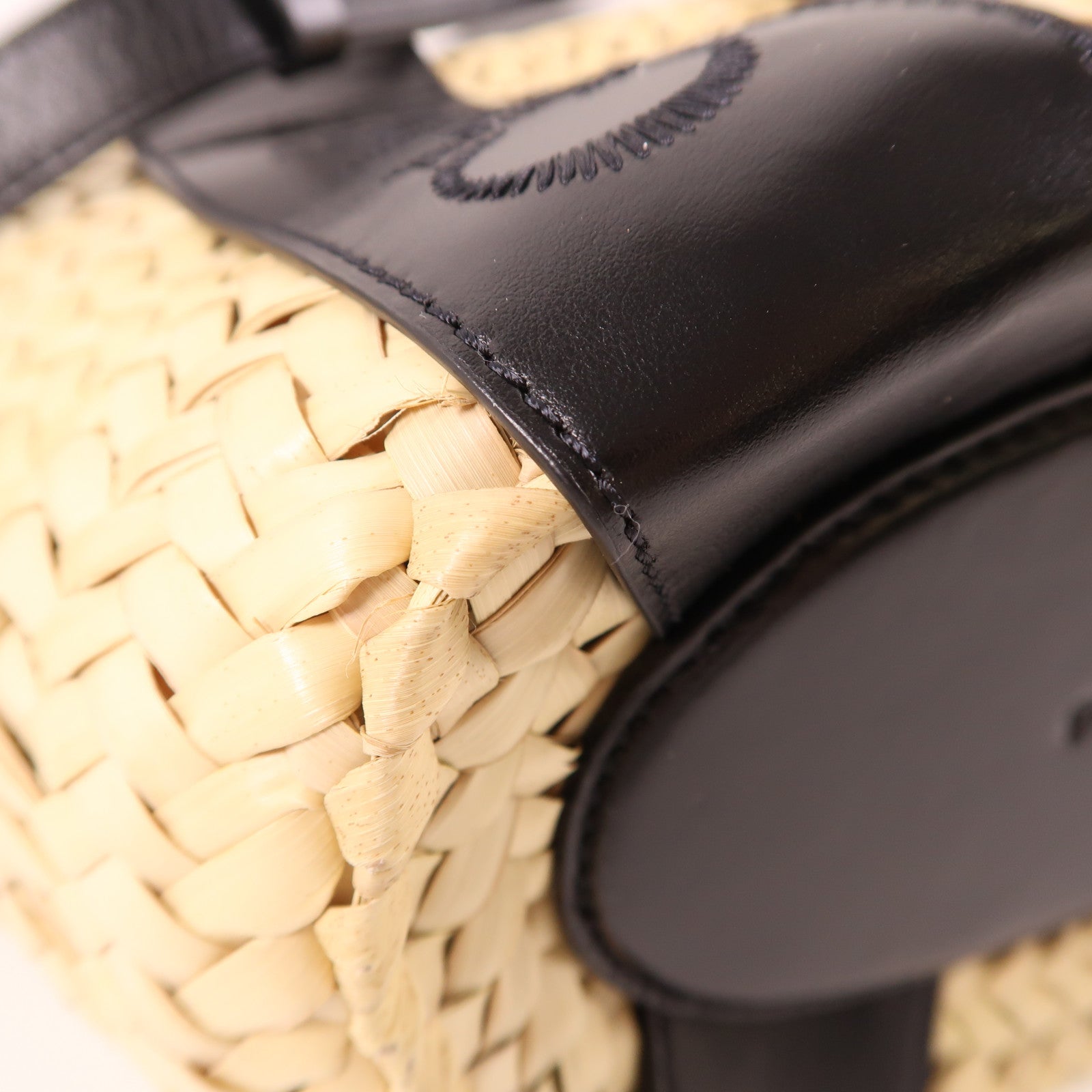 Chloe 酒椰/皮革Sense Small Basket金扣手挽肩背兩用袋