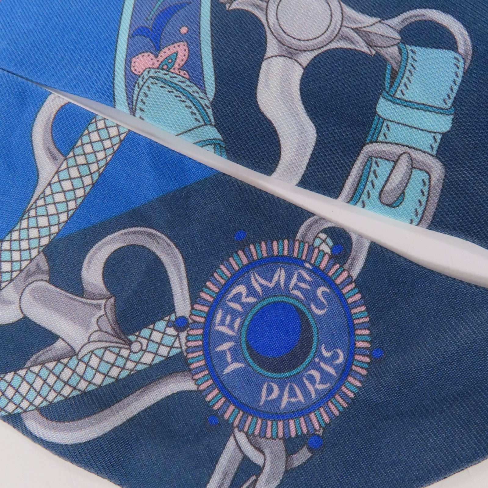 HERMES 絲質Twilly絲巾