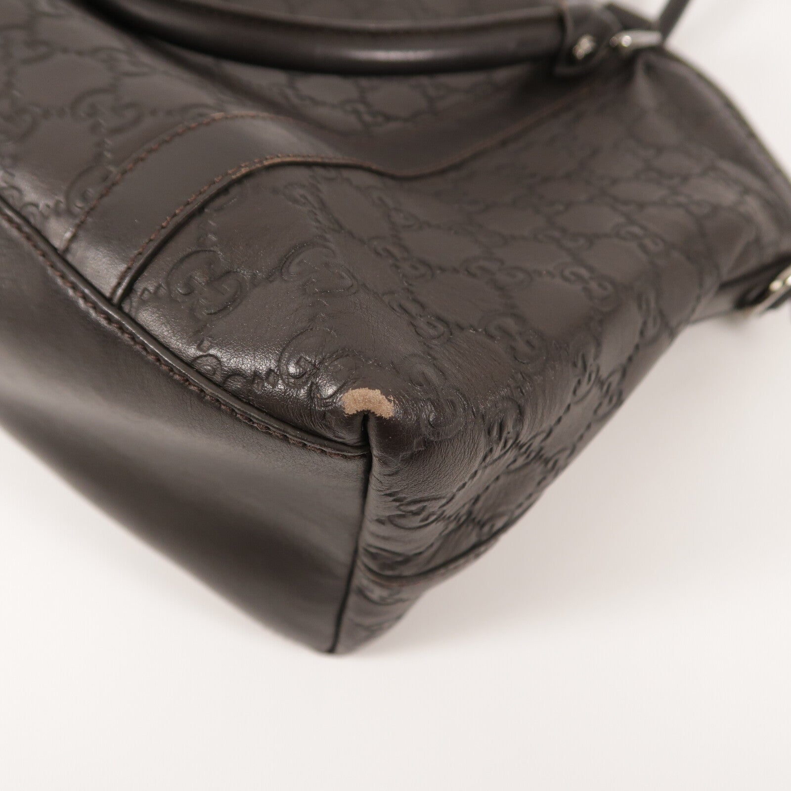 GUCCI 牛皮皮革2 Way Shoulder Bag手挽肩背兩用袋