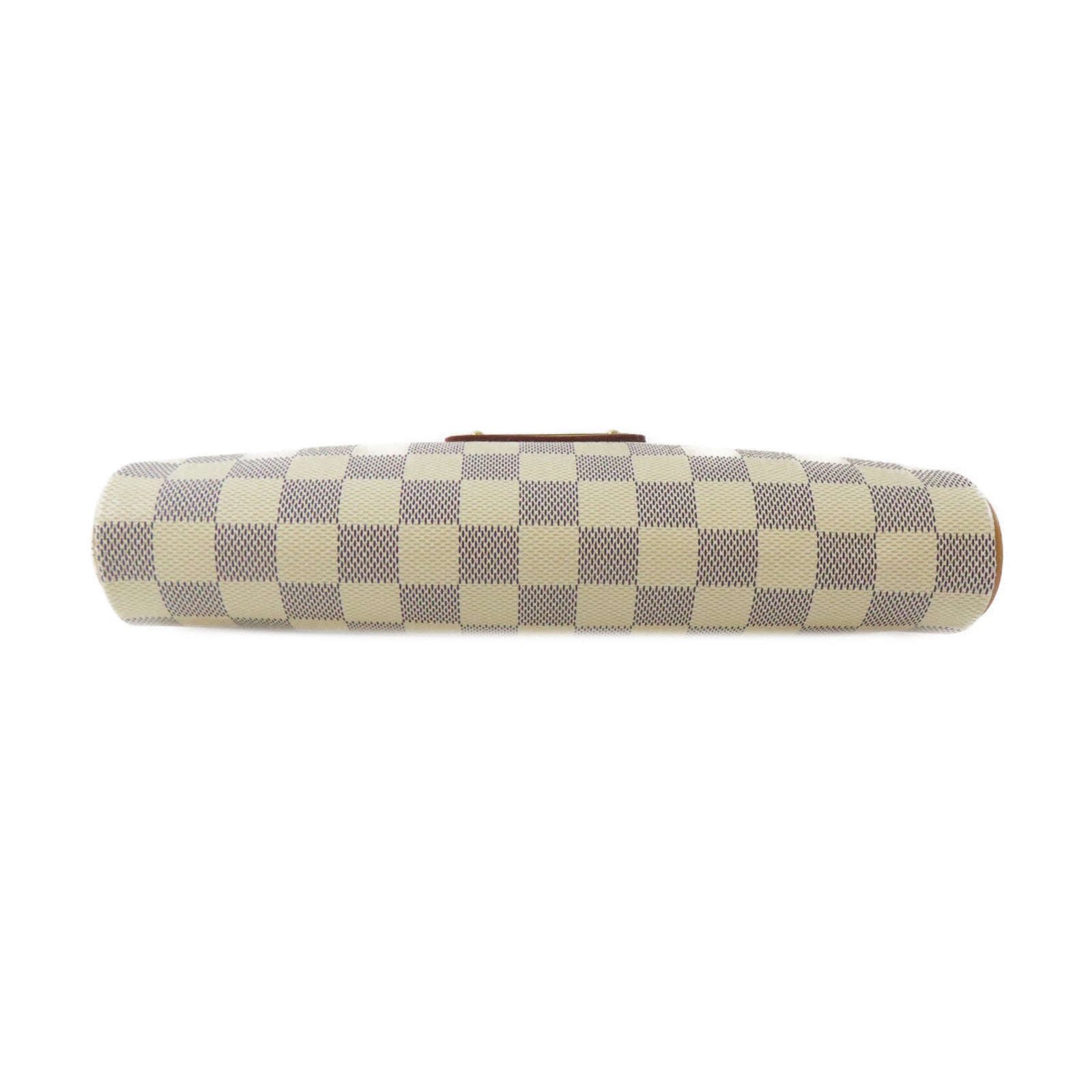LOUIS VUITTON Damier Azur Eva金扣手挽肩背兩用袋白色