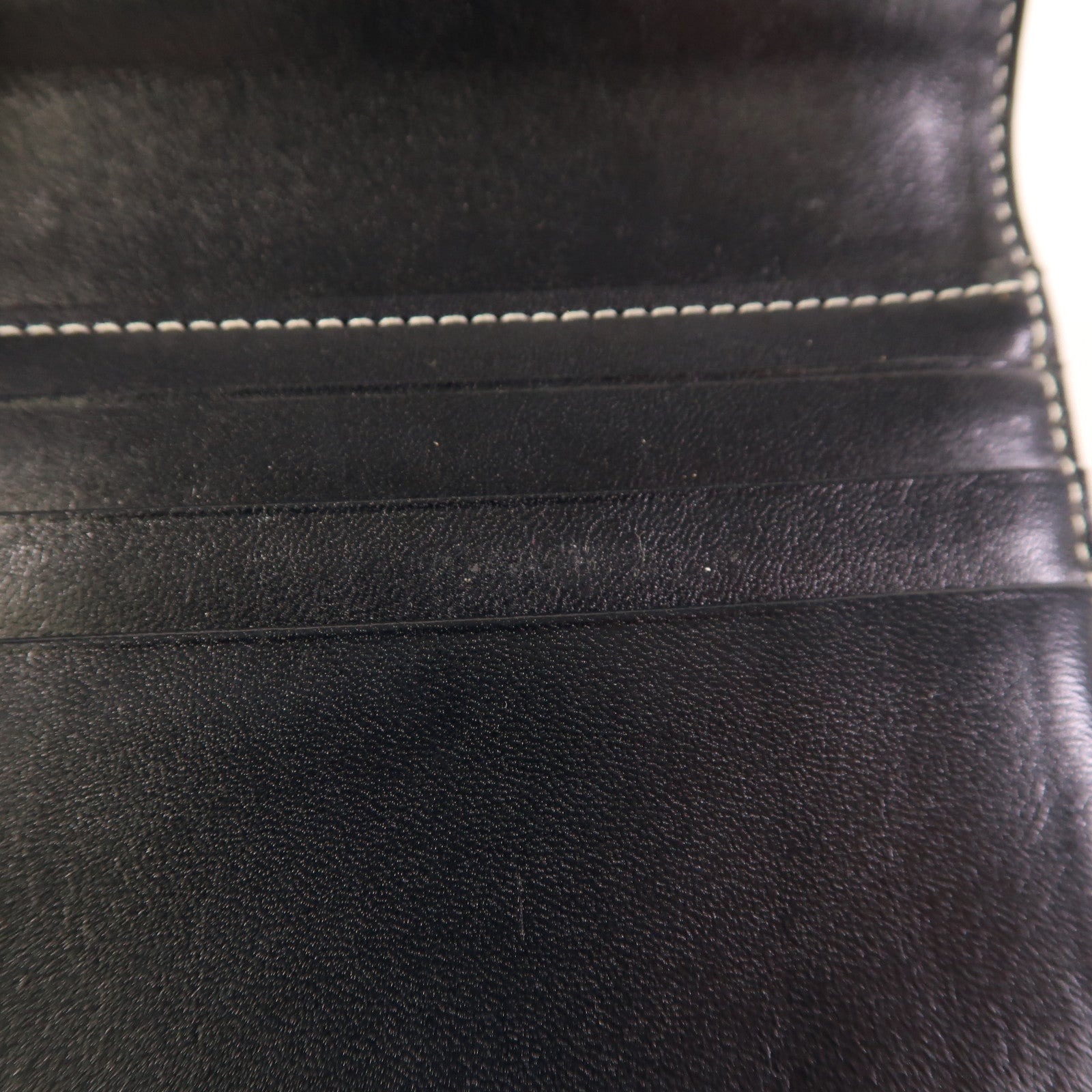 BURBERRY BLUE LABEL 皮革/布料Wallet銀扣錢包