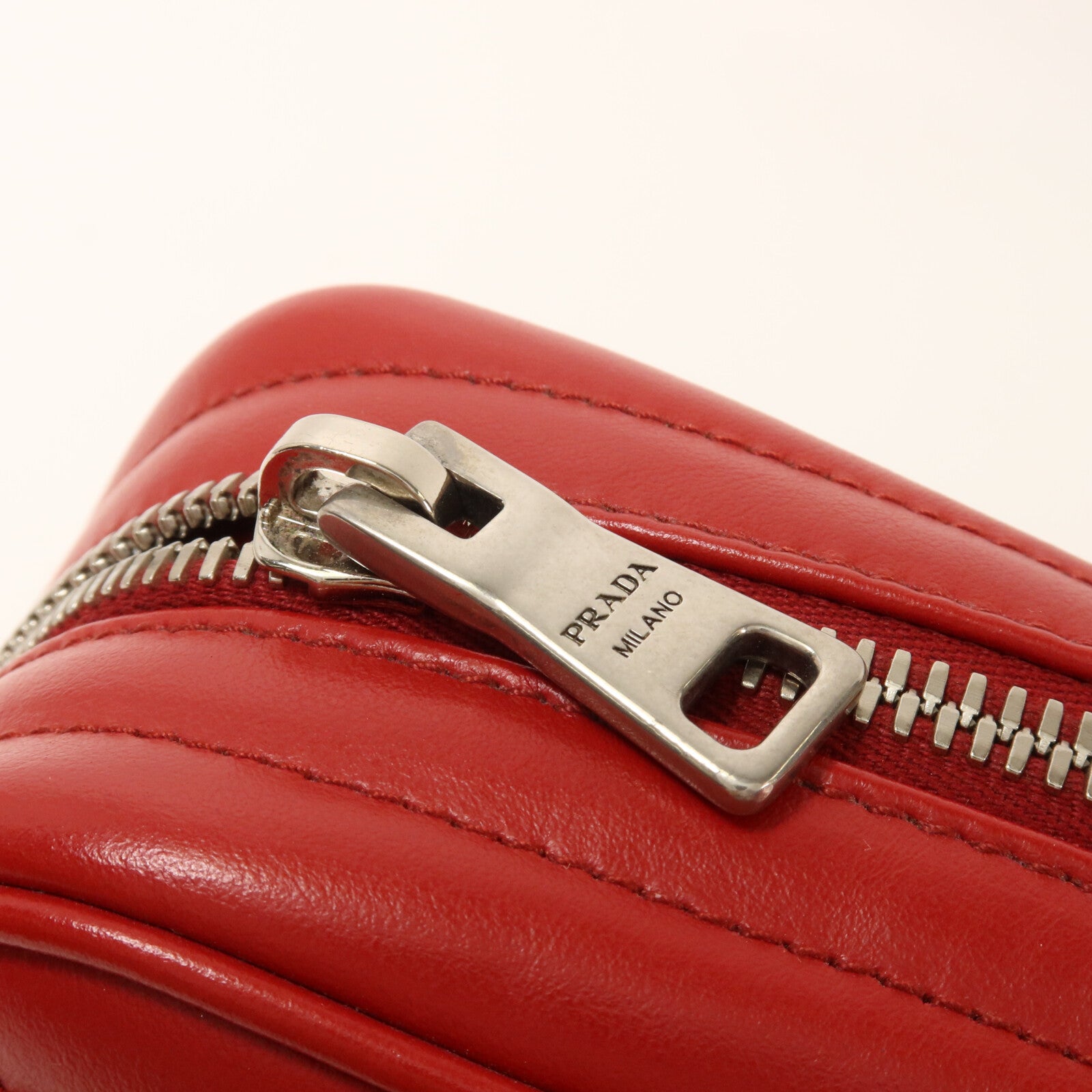 PRADA 牛皮皮革Diagramme Crossboby鏈帶肩背袋