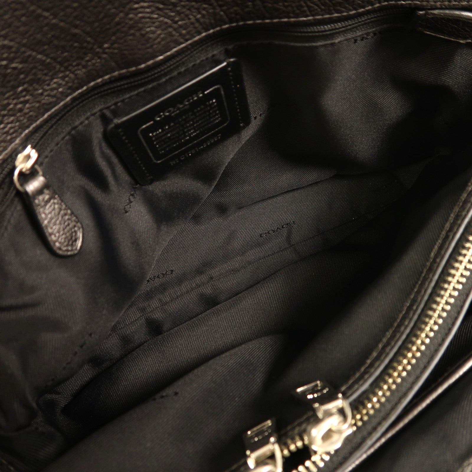 COACH 牛皮皮革Mercer Satchel 30銀扣手挽肩背兩用袋