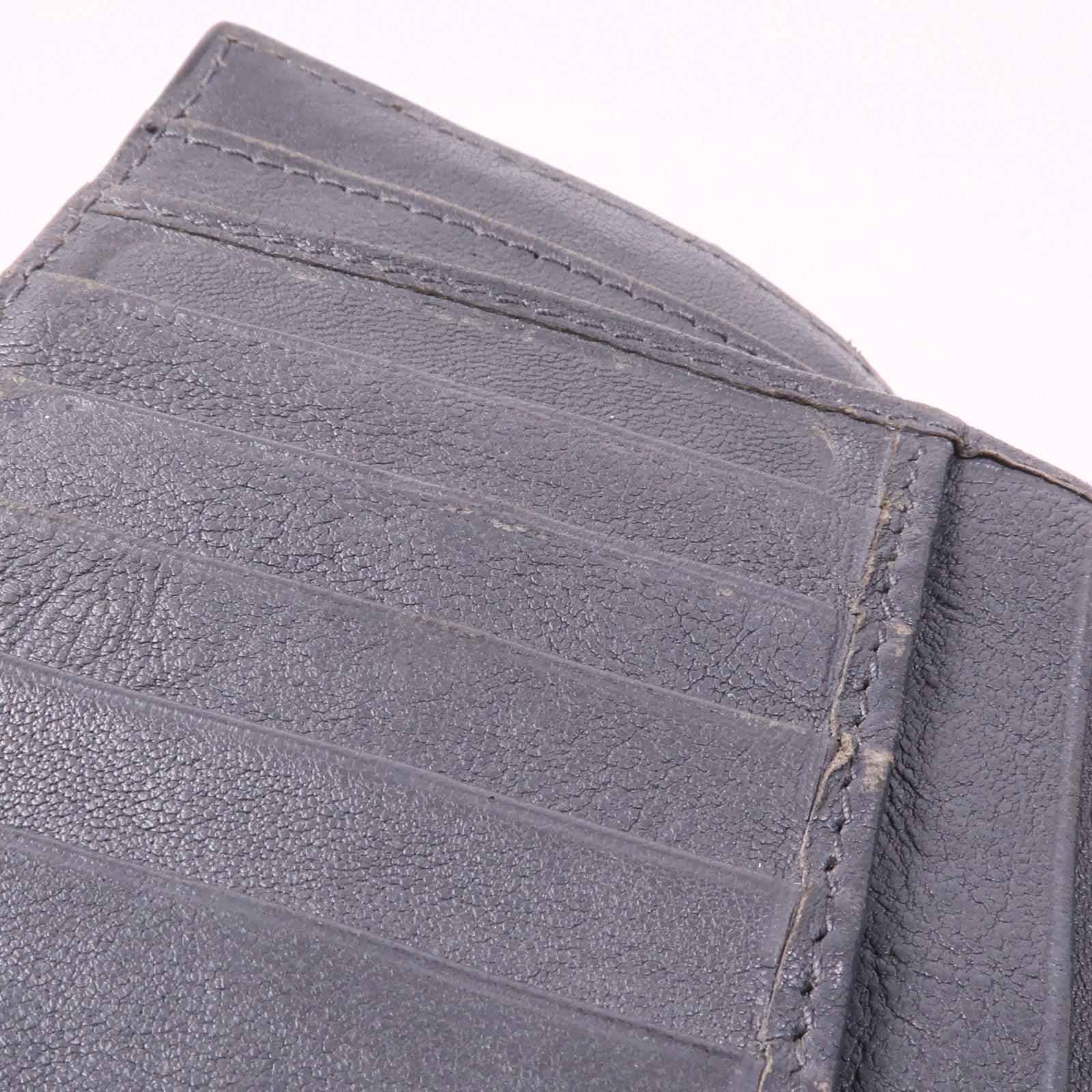 BOTTEGA VENETA 織紋皮革Wallet銀扣錢包