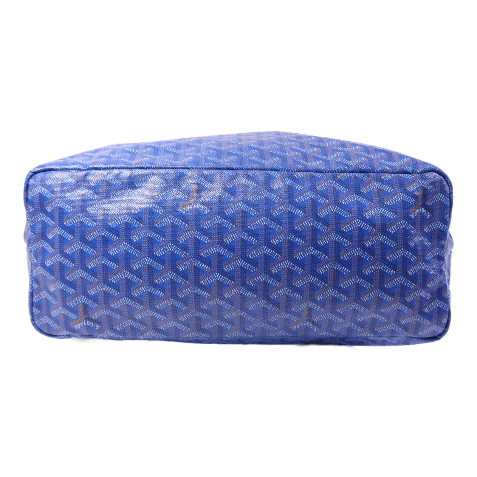 GOYARD 塗層帆布Saint Louis PM銀扣手挽袋