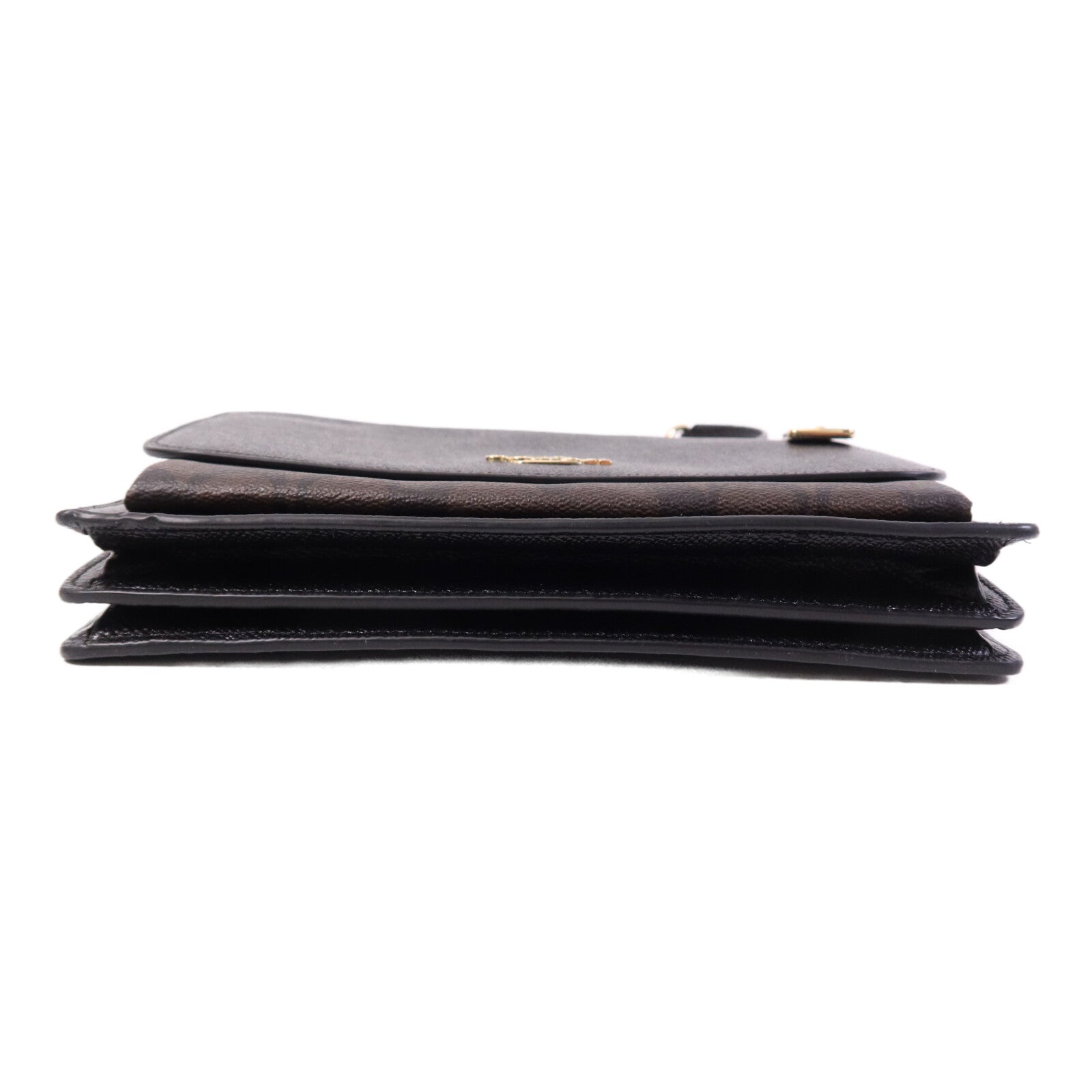 COACH 牛皮皮革Chain Shoulder Bag金扣鏈帶肩背袋