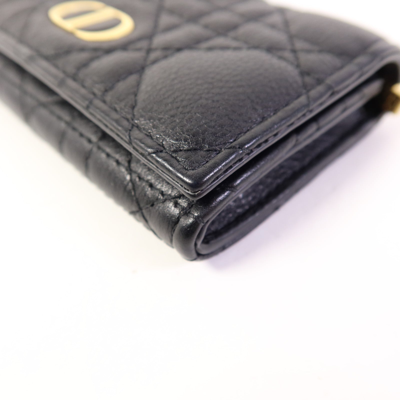 Dior 牛皮皮革Card Case金扣卡片套