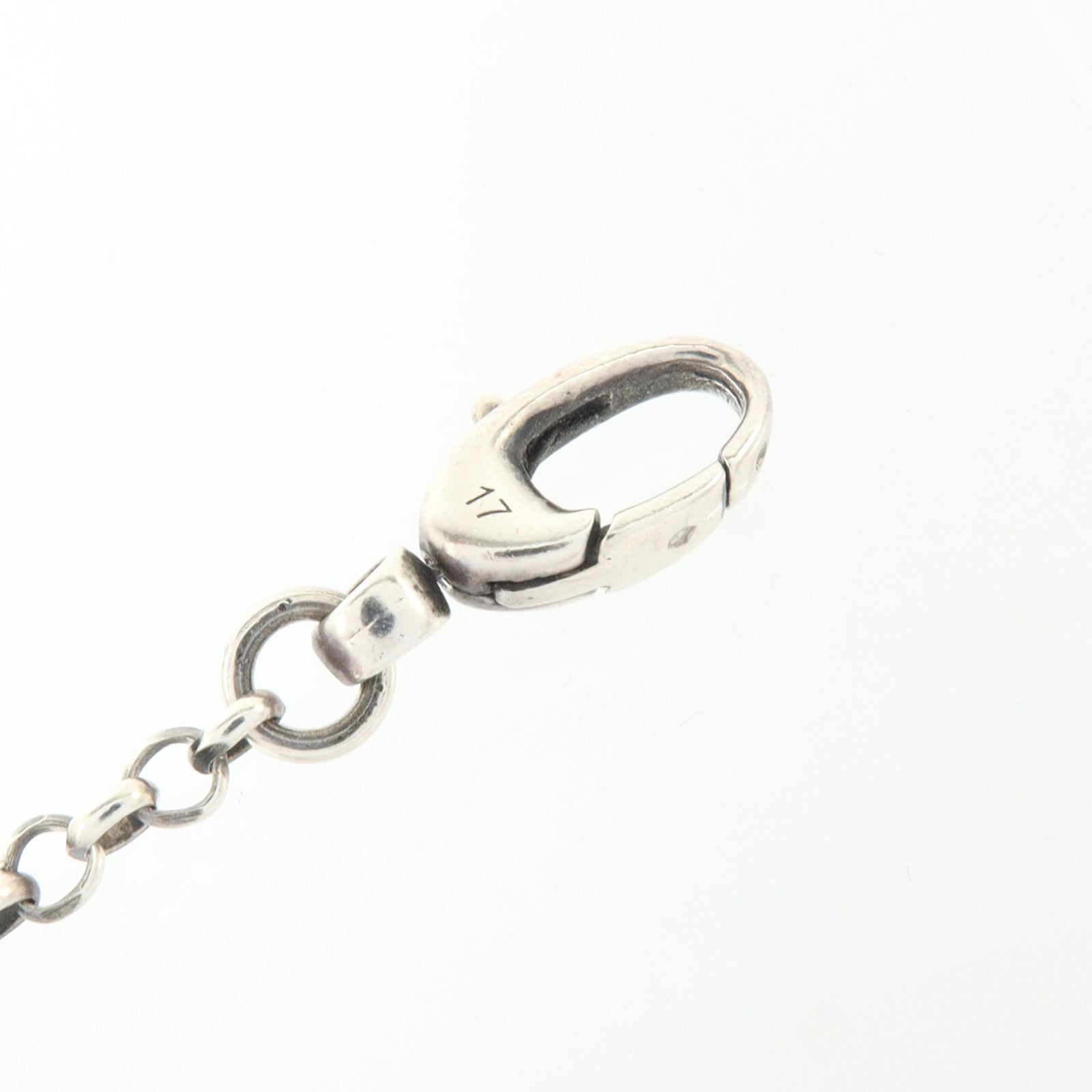 GUCCI 925純銀Double G Key Bracelet手鏈