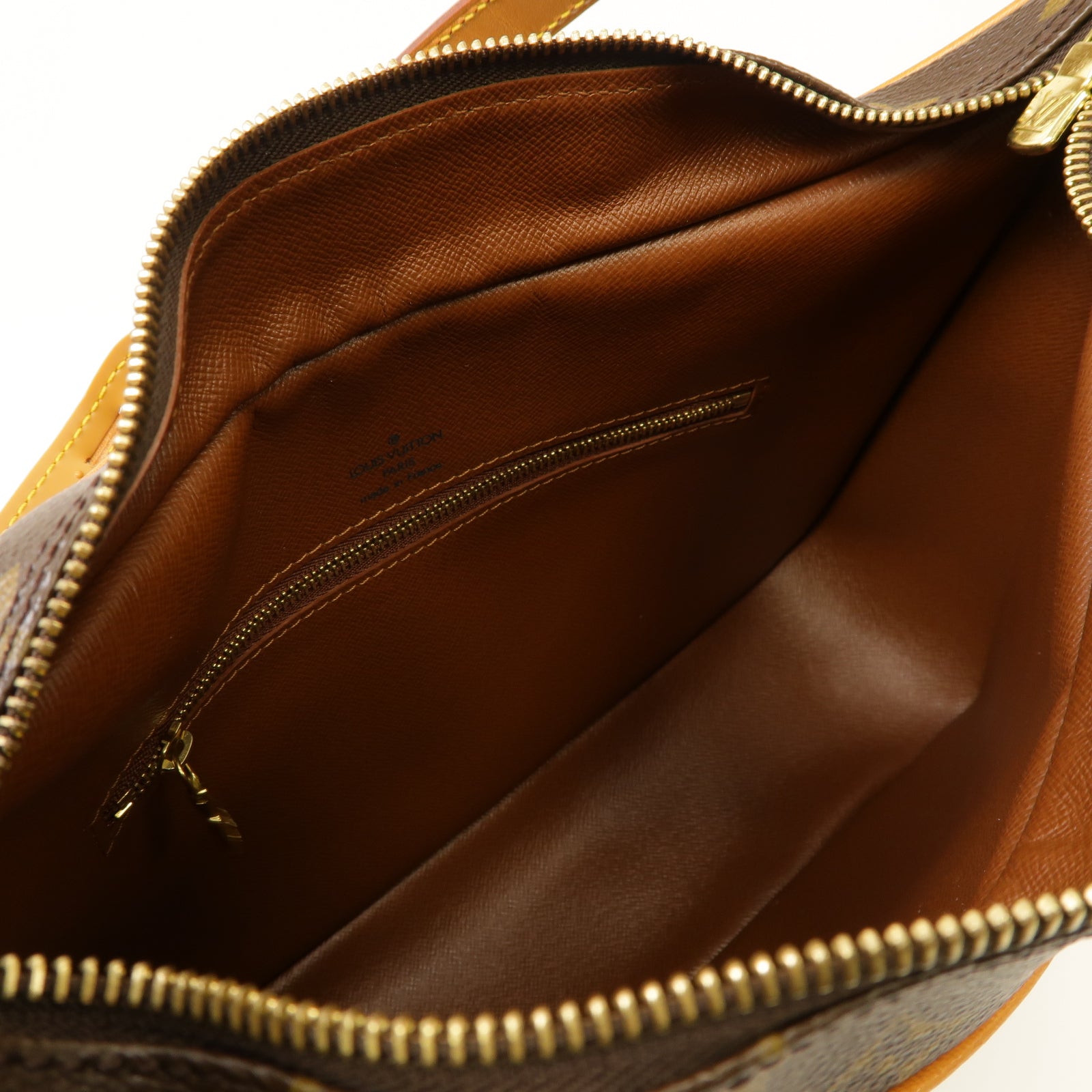 LOUIS VUITTON Monogram Boulogne Gold Buckle Shoulder Bag金扣肩背袋啡色