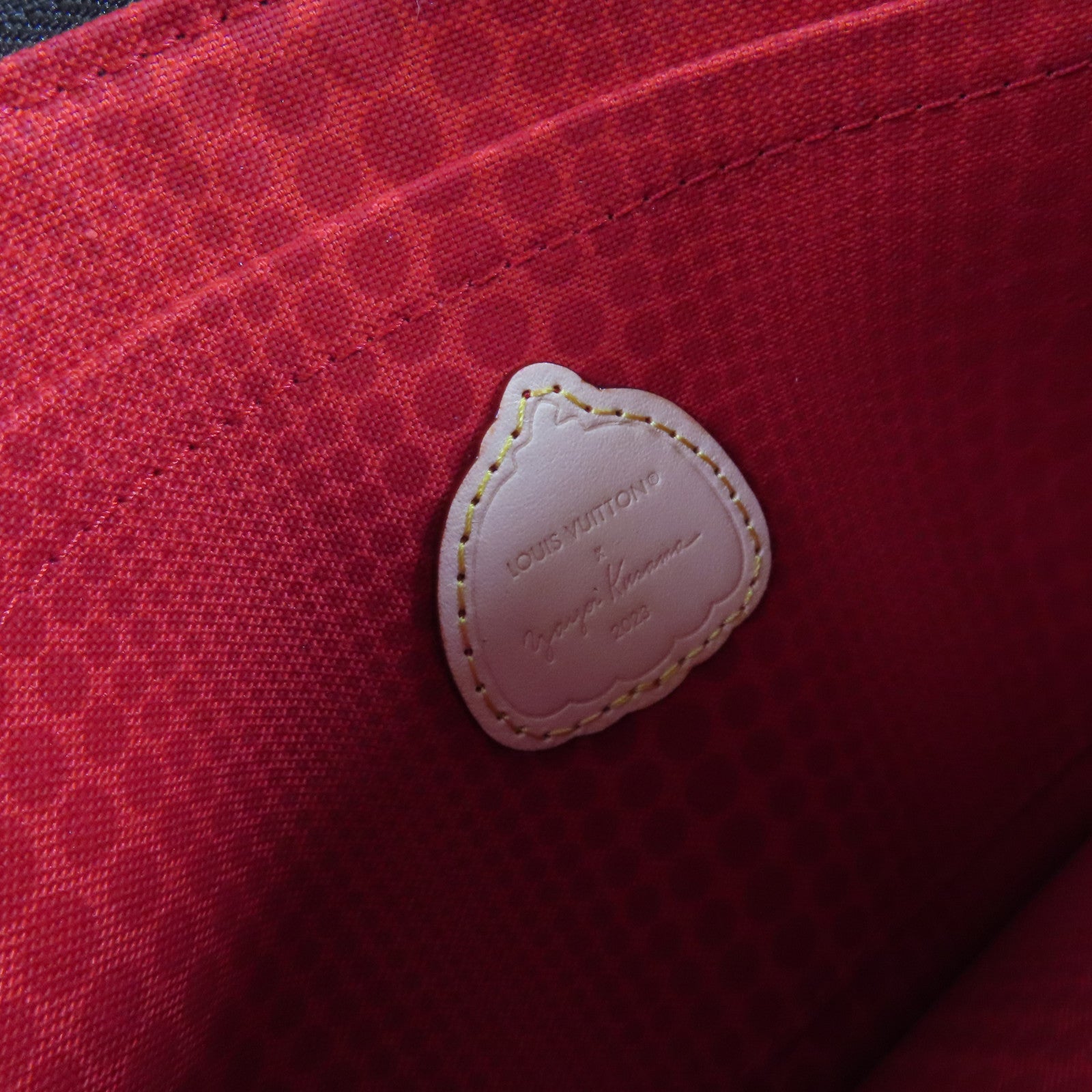 LOUIS VUITTON Monogram LV X YK Neverfull MM Tote Bag金扣肩背袋啡色/彩色