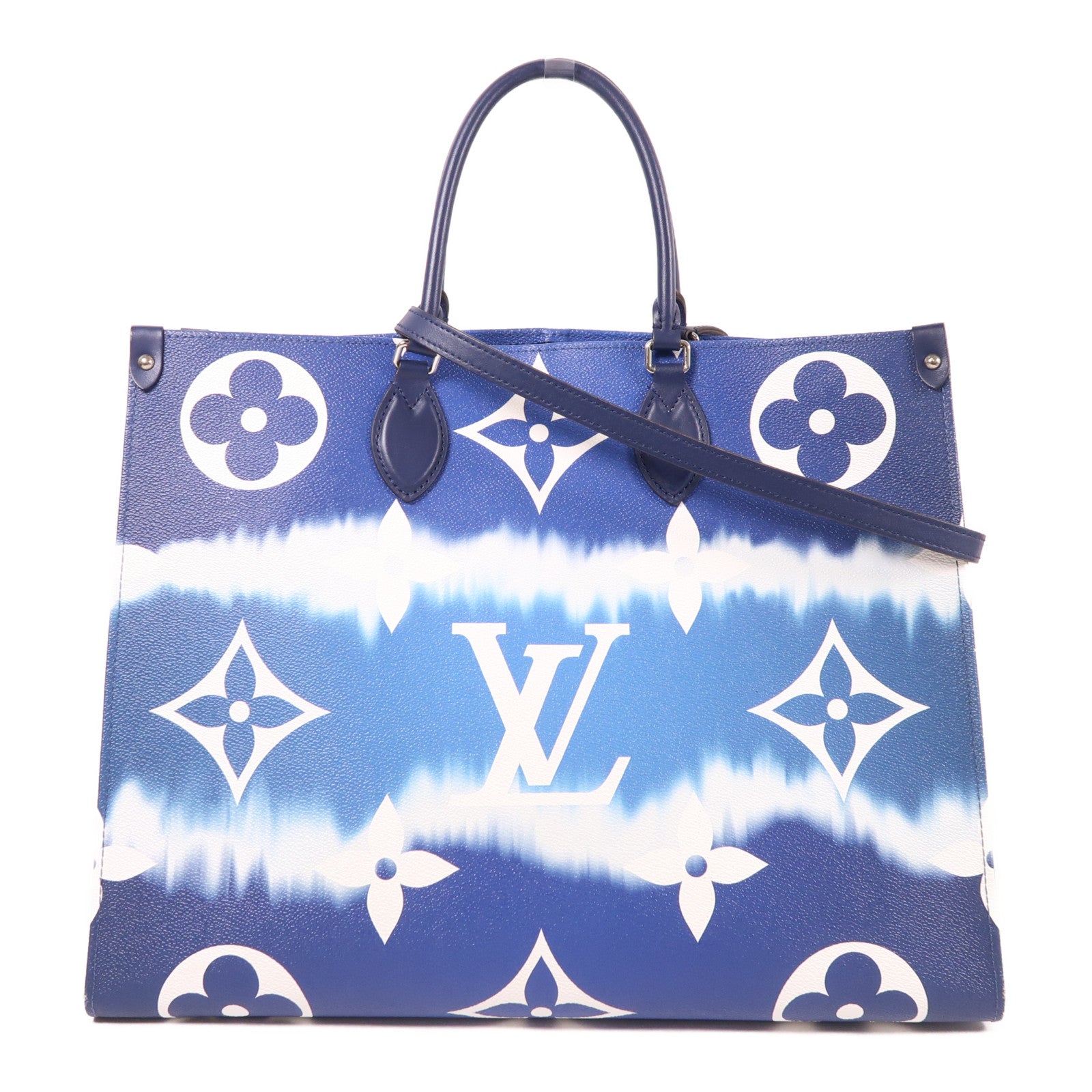 LOUIS VUITTON 【激減優惠】Escale On The Go銀扣手挽肩背兩用袋