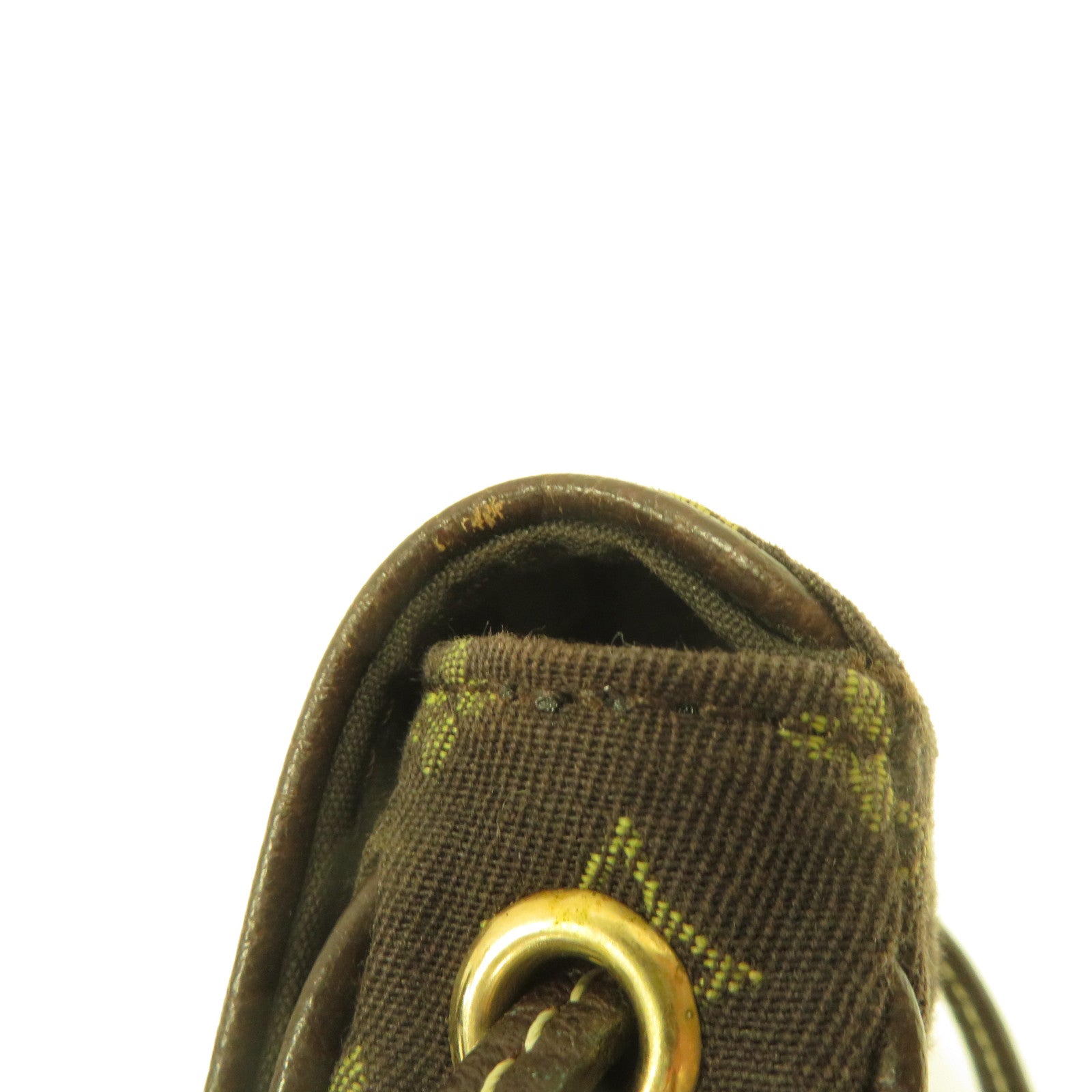 LOUIS VUITTON 【激減優惠】Monogram Pochette Cancun Pouch金扣肩背袋啡色