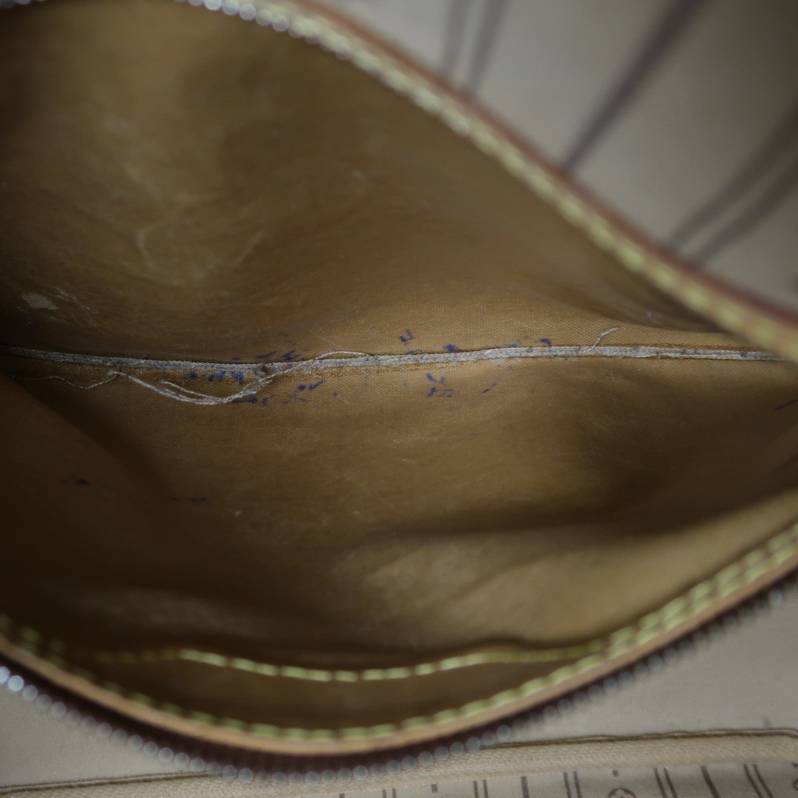 LOUIS VUITTON Monogram Neverfull MM金扣手挽袋