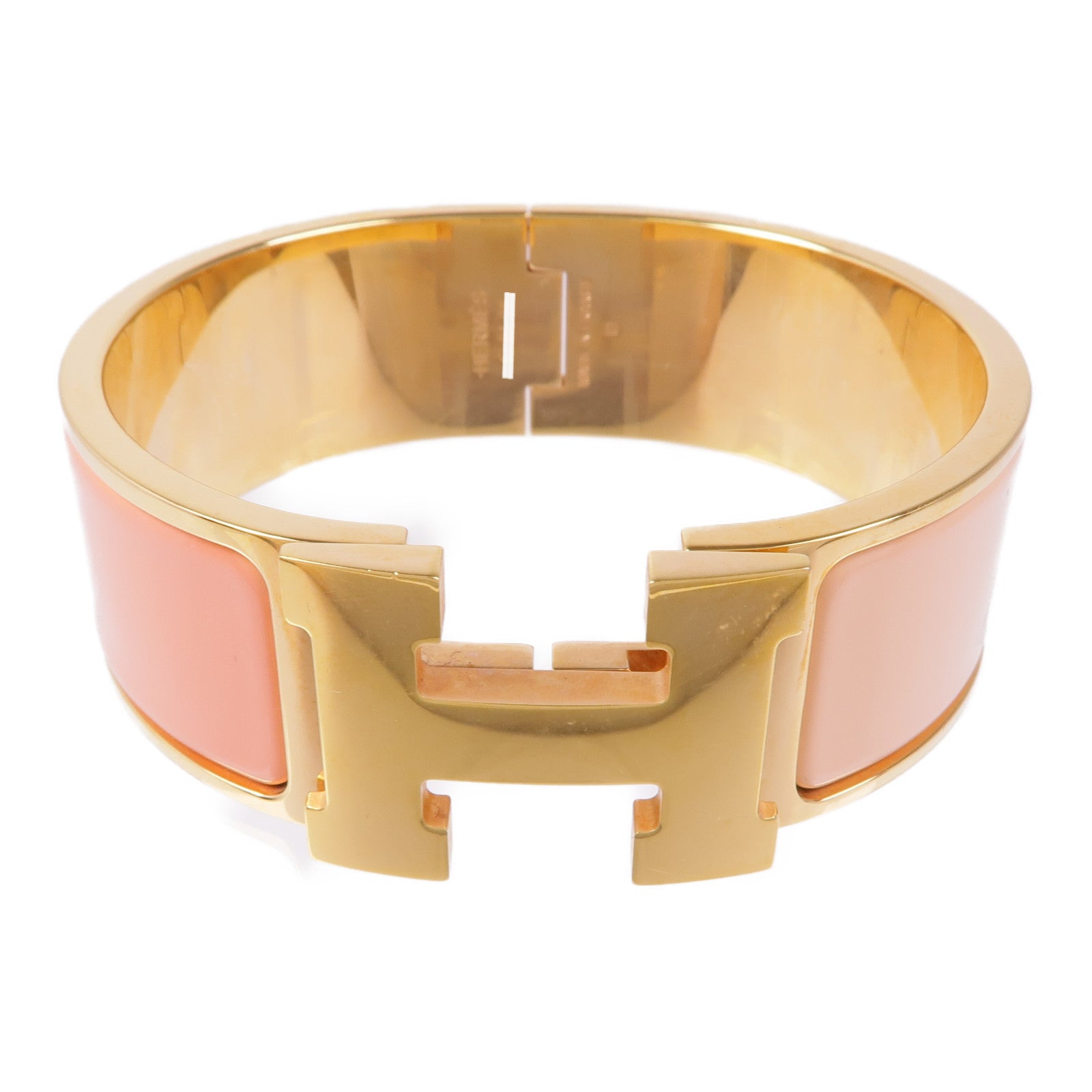 HERMES 金屬/琺瑯Clic-Clac H手鐲