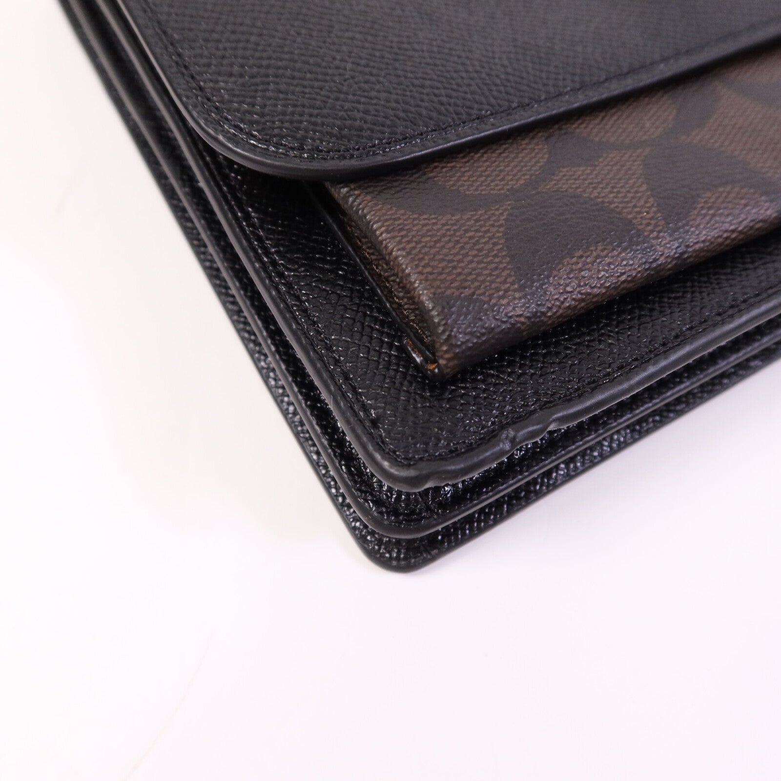COACH 牛皮皮革Chain Shoulder Bag金扣鏈帶肩背袋
