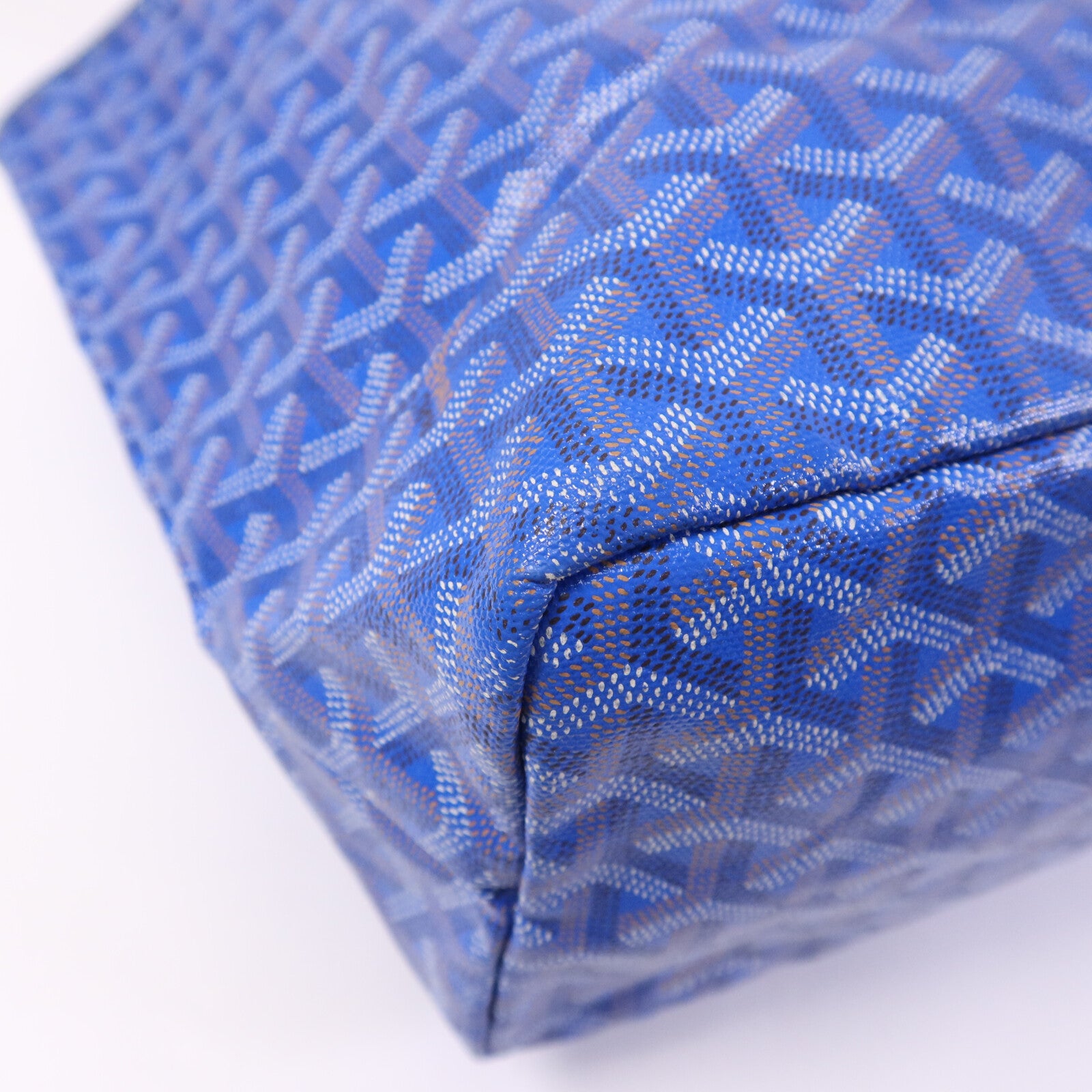 GOYARD 塗層帆布Saint Louis PM銀扣手挽袋