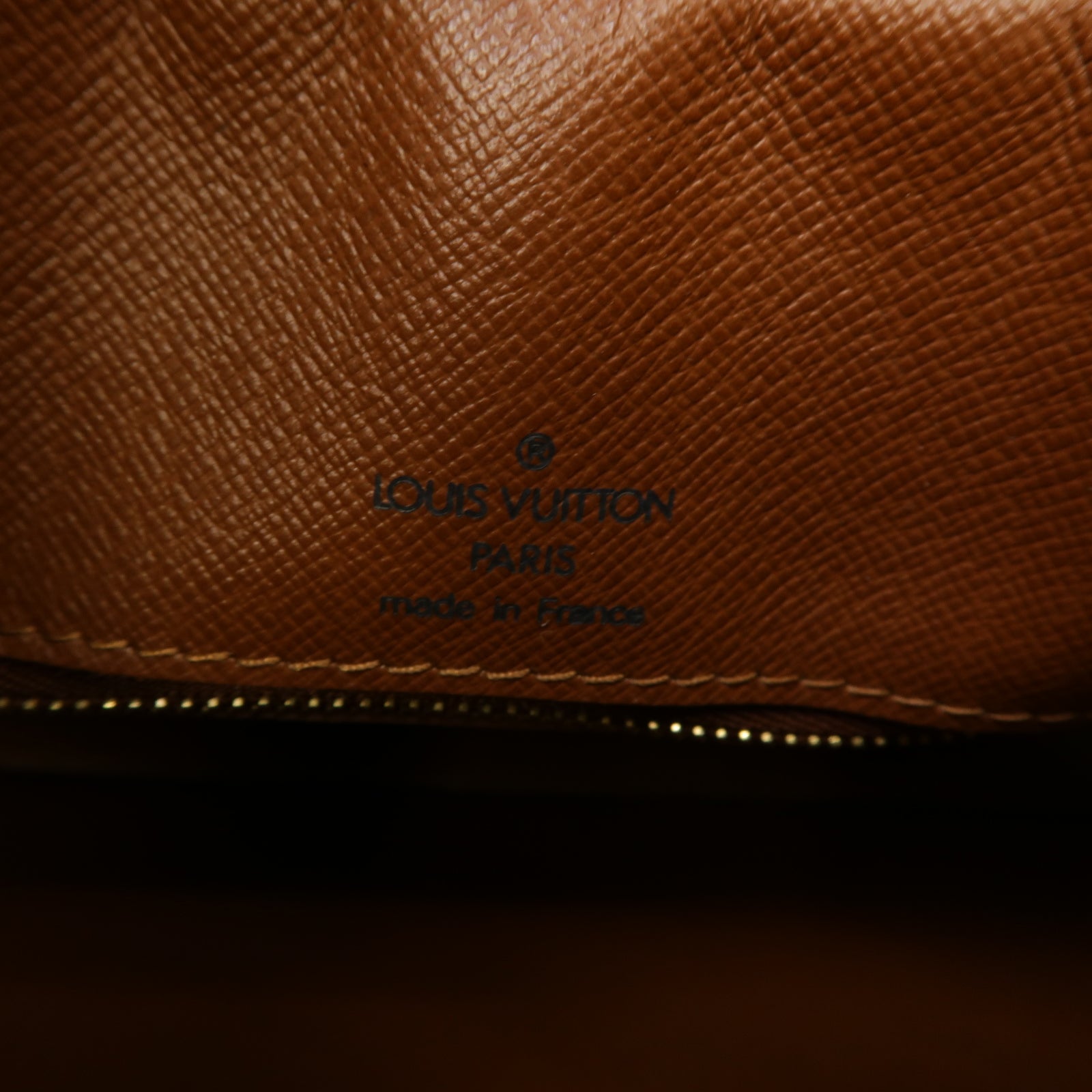 LOUIS VUITTON Monogram Boulogne Gold Buckle Shoulder Bag金扣肩背袋啡色
