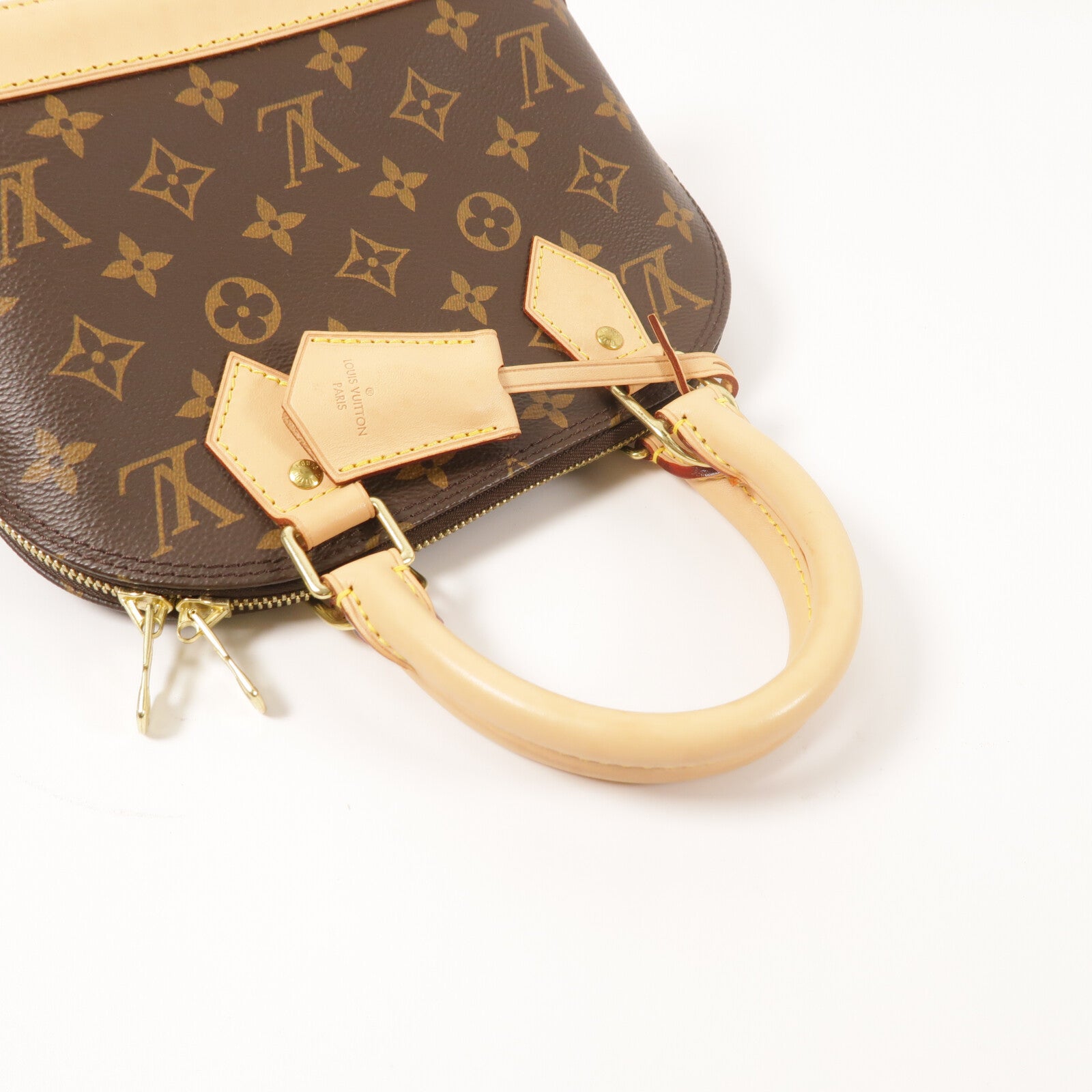 LOUIS VUITTON Monogram Alma BB金扣手挽肩背兩用袋