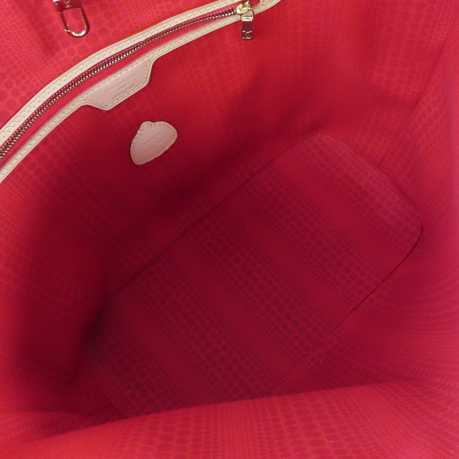 LOUIS VUITTON Monogram LV X YK Neverfull MM Tote Bag金扣肩背袋啡色/彩色
