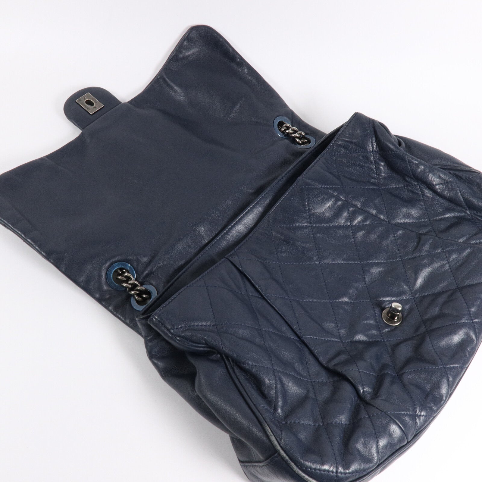 CHANEL 牛皮皮革Chain Shoulder鏈帶肩背袋