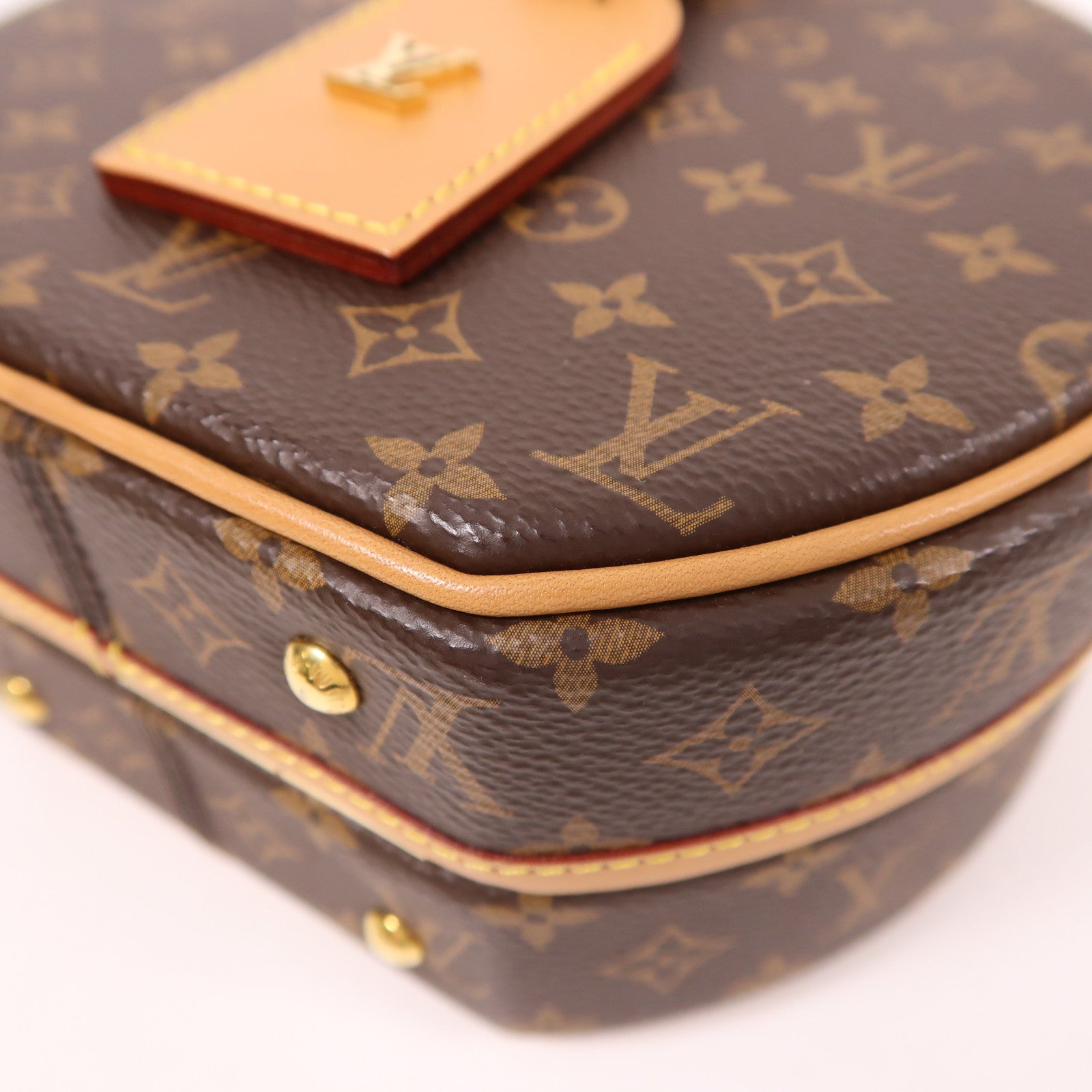 LOUIS VUITTON 【激減優惠】Monogram Petite Boite Chapeau金扣手挽肩背兩用袋