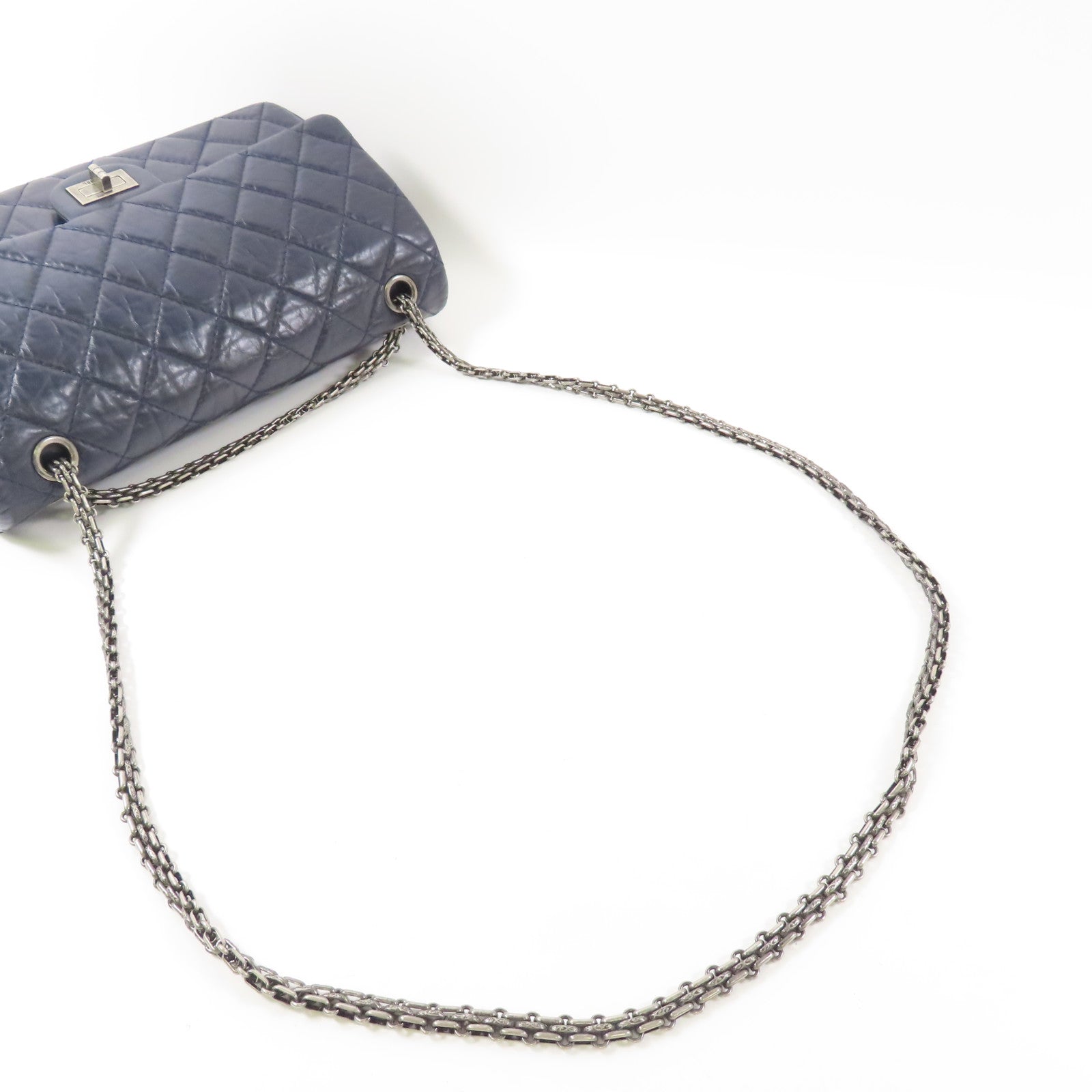 CHANEL 牛皮皮革2.55 Shoulder Bag鏈帶肩背袋