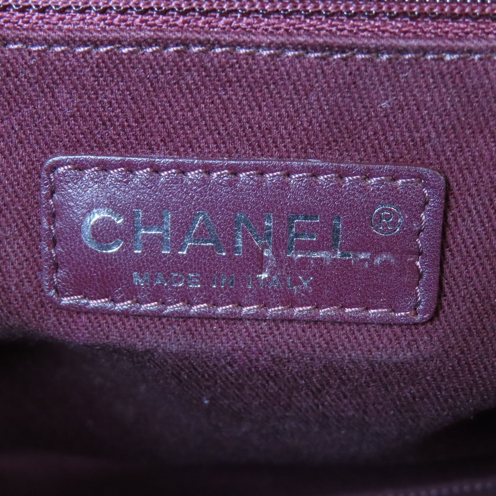 CHANEL 【激減優惠】菱格牛皮皮革Chain Shoulder黑扣鏈帶肩背袋黑色