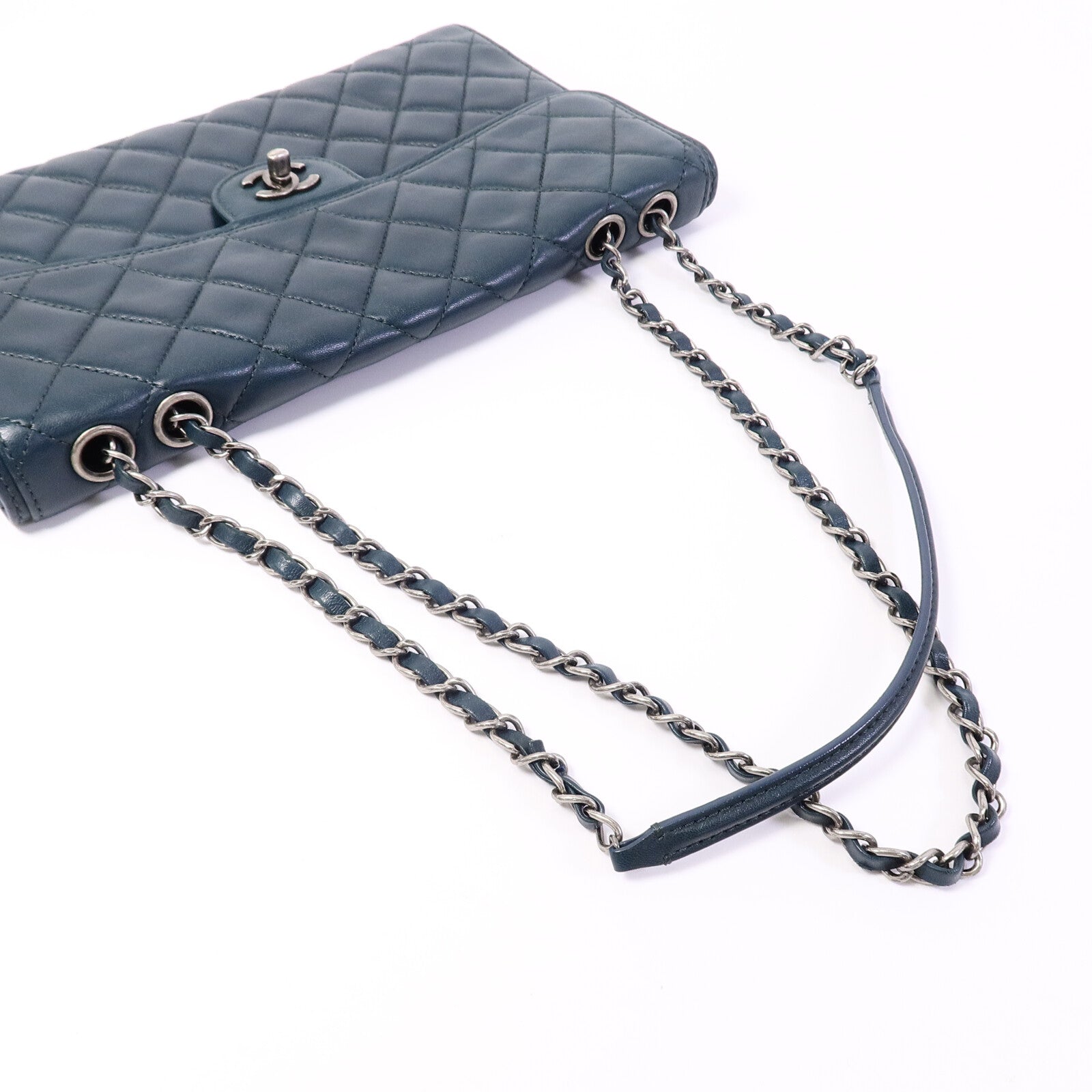 CHANEL 羊皮皮革Shoulder Bag鏈帶肩背袋