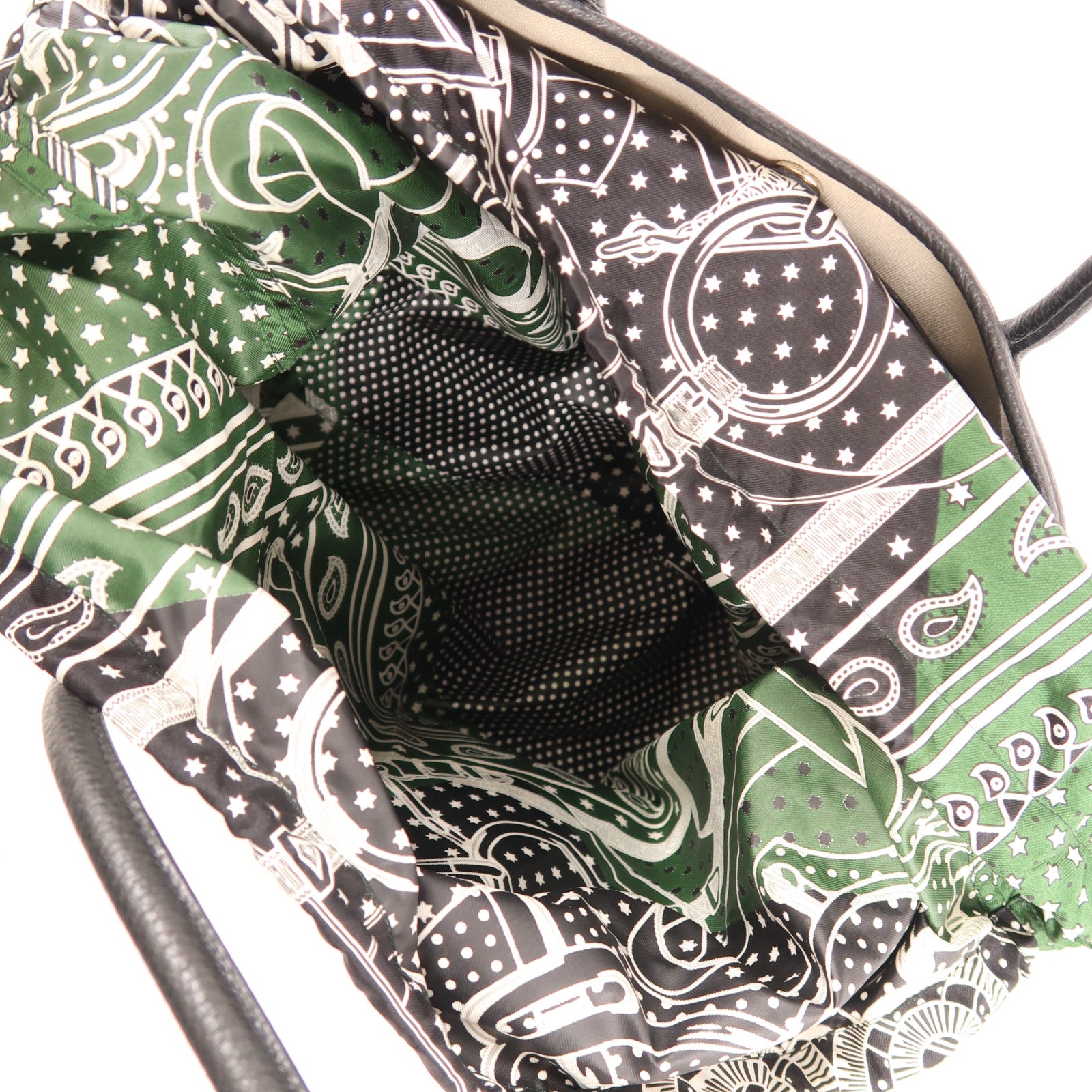 HERMES Negonda皮革Garden Party 36(Limited Edition)銀扣手挽袋Noir