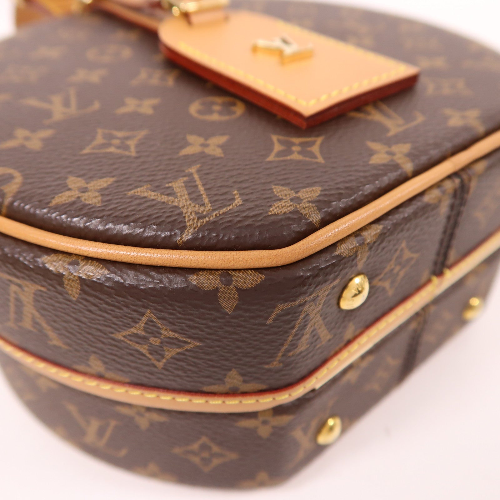 LOUIS VUITTON 【激減優惠】Monogram Petite Boite Chapeau金扣手挽肩背兩用袋