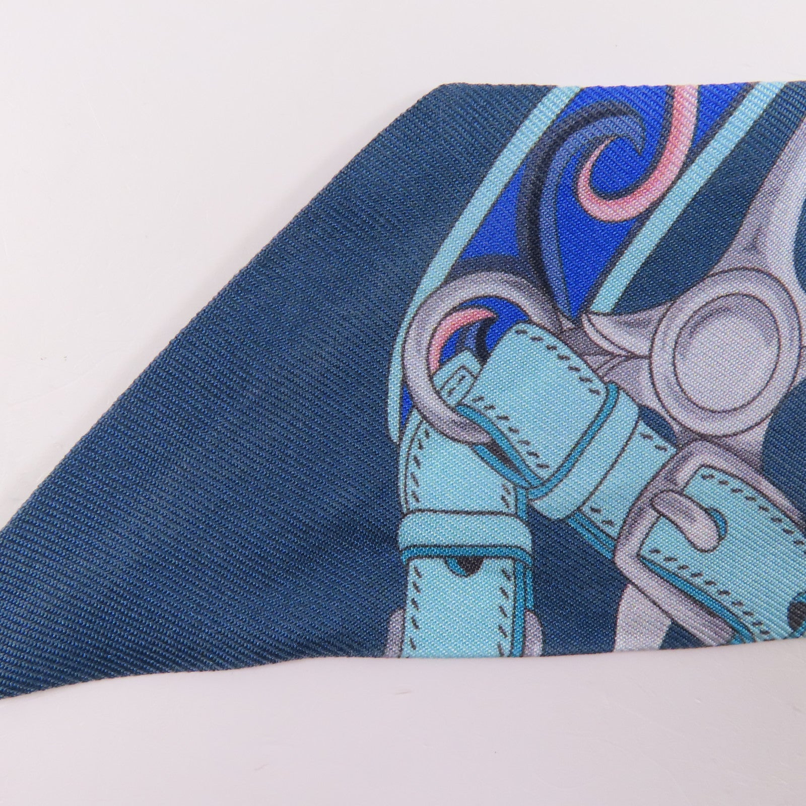 HERMES 絲質Twilly絲巾