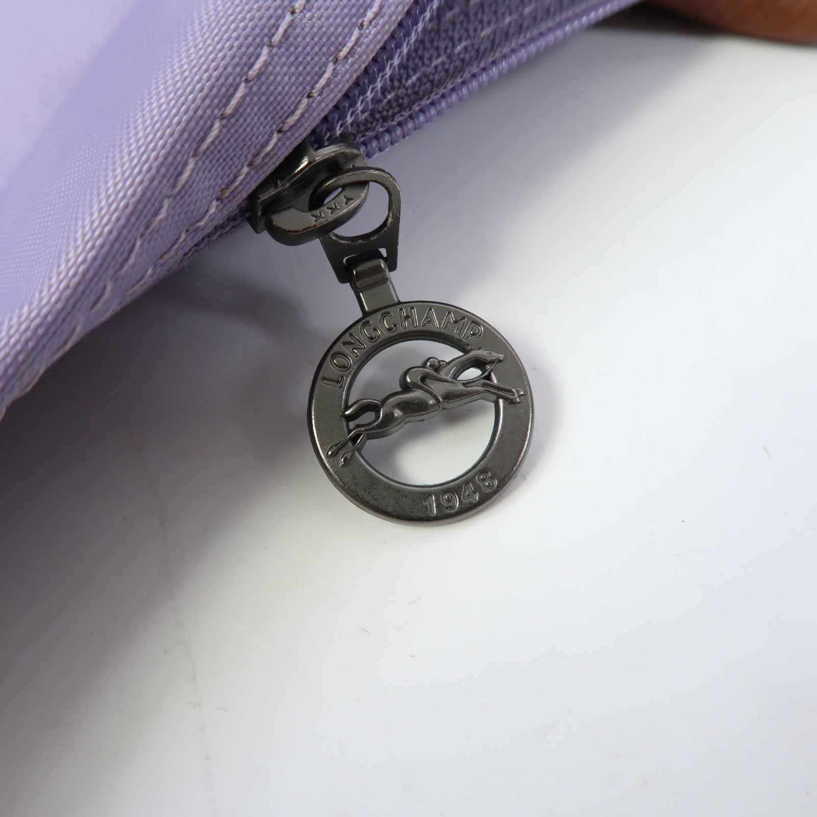 Longchamp 尼龍Tote Bag手挽袋紫色