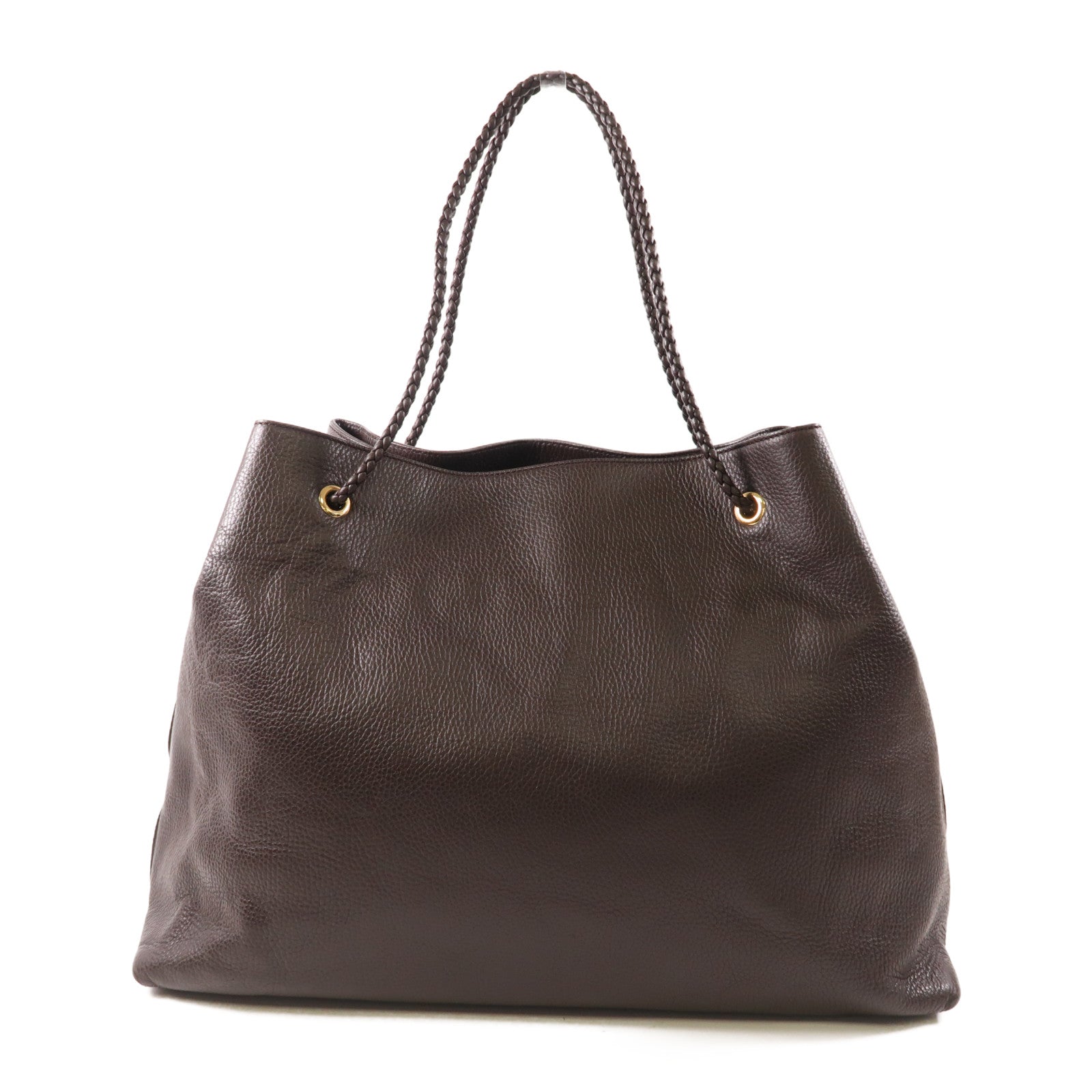 GUCCI 牛皮皮革Tote Bag金扣肩背袋