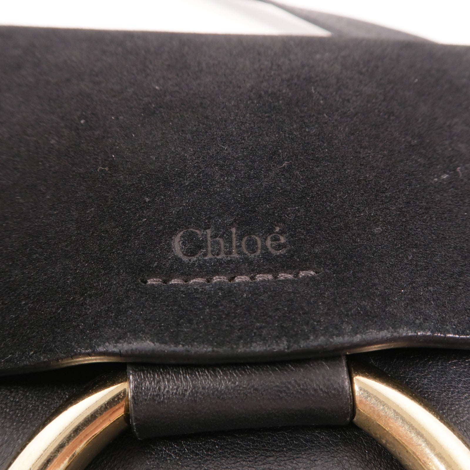 Chloe 牛皮皮革Faye Bag肩背袋