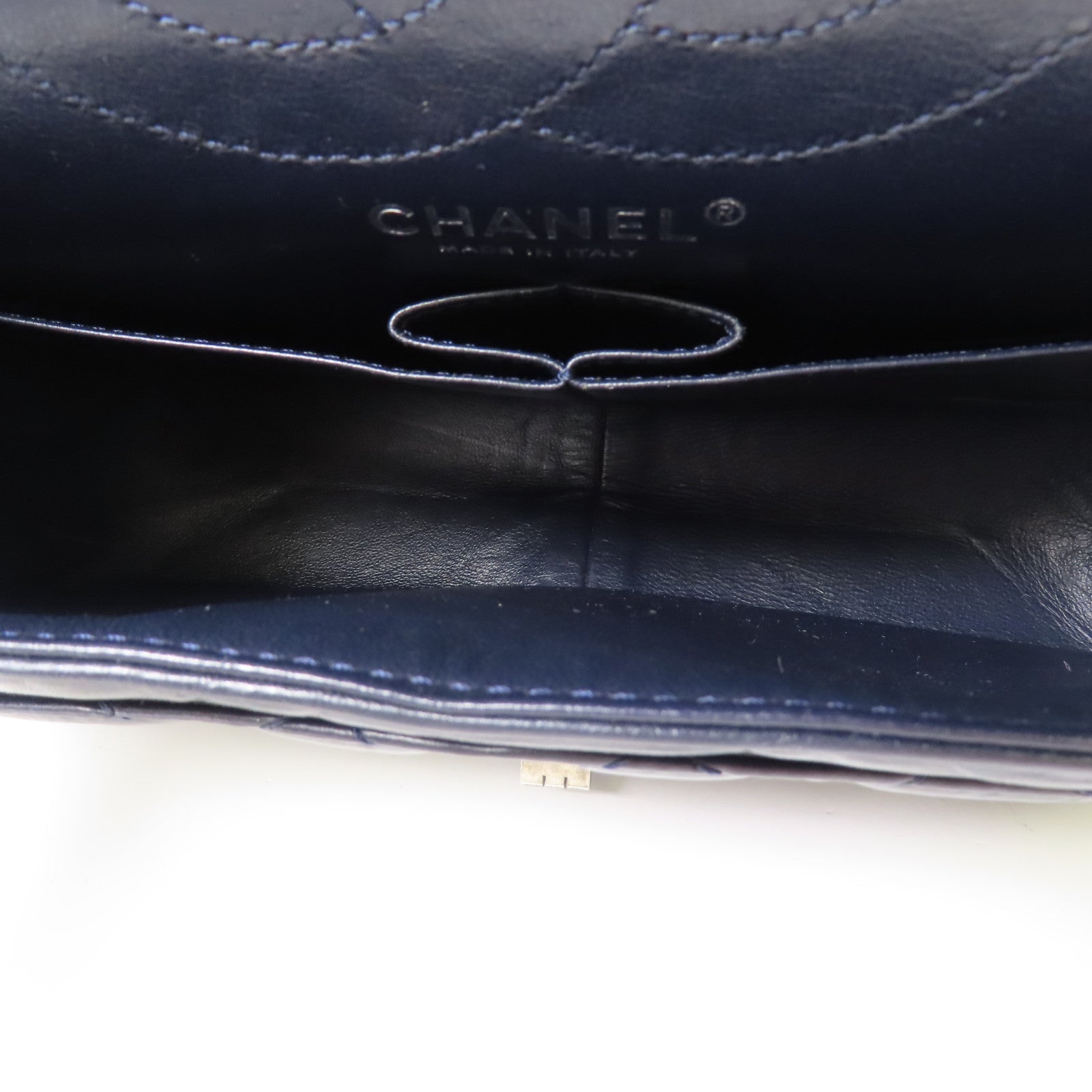 CHANEL 牛皮皮革2.55 Shoulder Bag鏈帶肩背袋