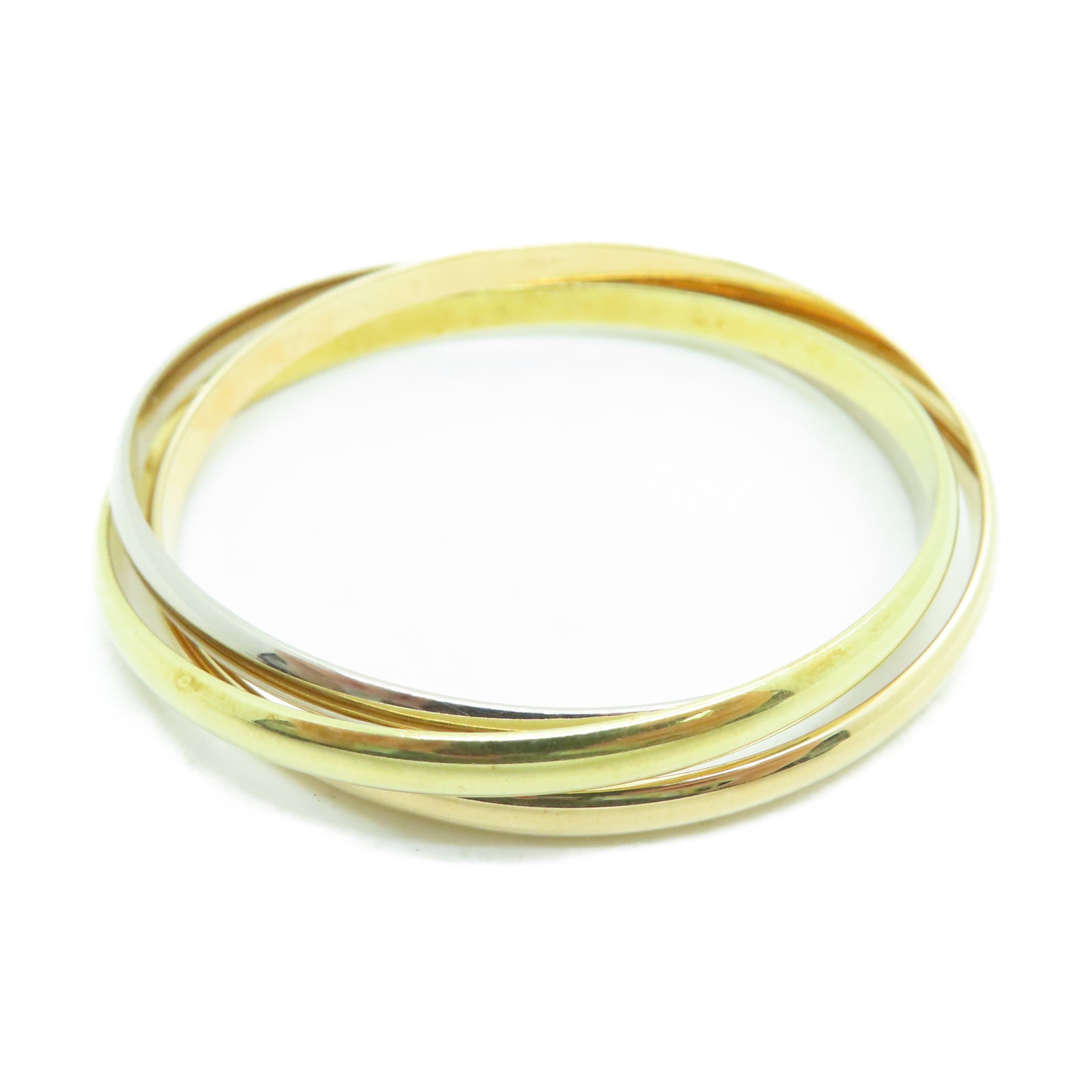 CARTIER 18K黄金Trinity Bracelet手环