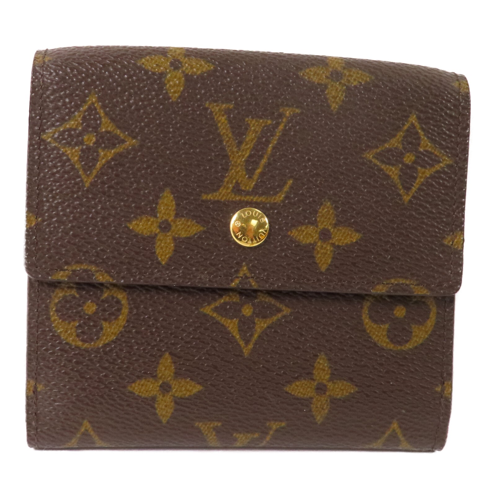 LOUIS VUITTON 【激減優惠】Monogram Carte Credit Wallet金扣短錢包