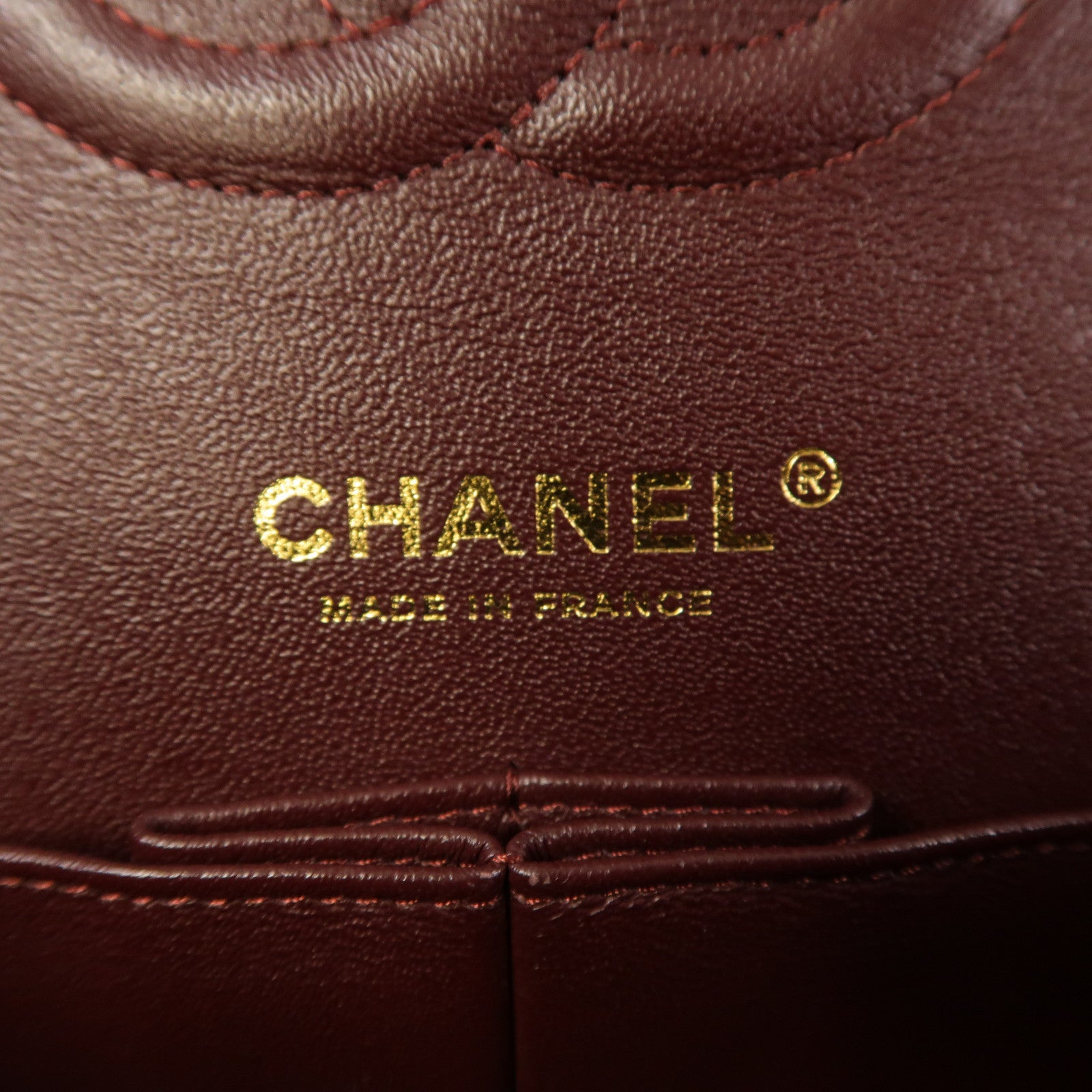 CHANEL 菱格羊皮皮革Classic 25金扣鏈帶肩背袋黑色