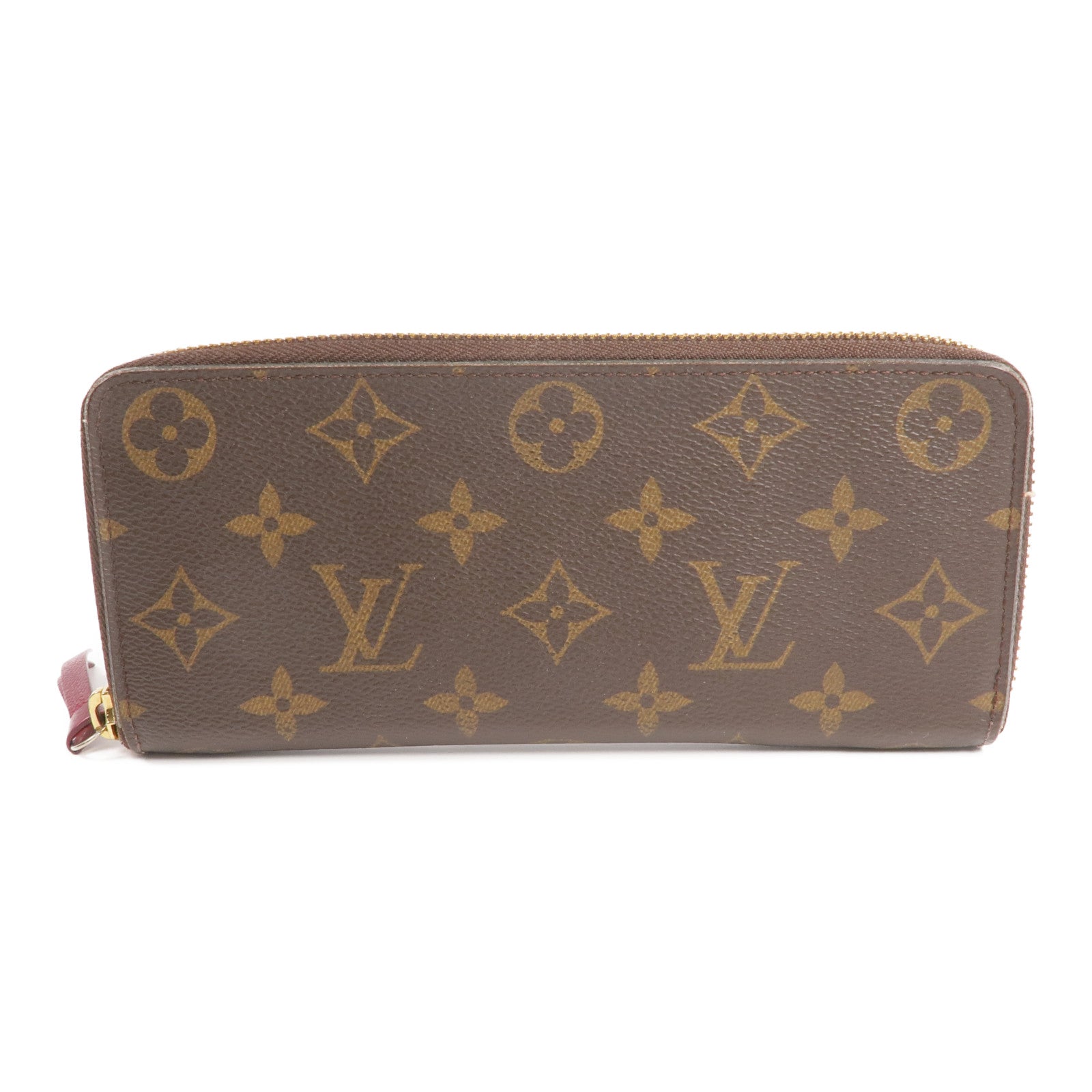 LOUIS VUITTON Monogram Clemence Wallet金扣長錢包