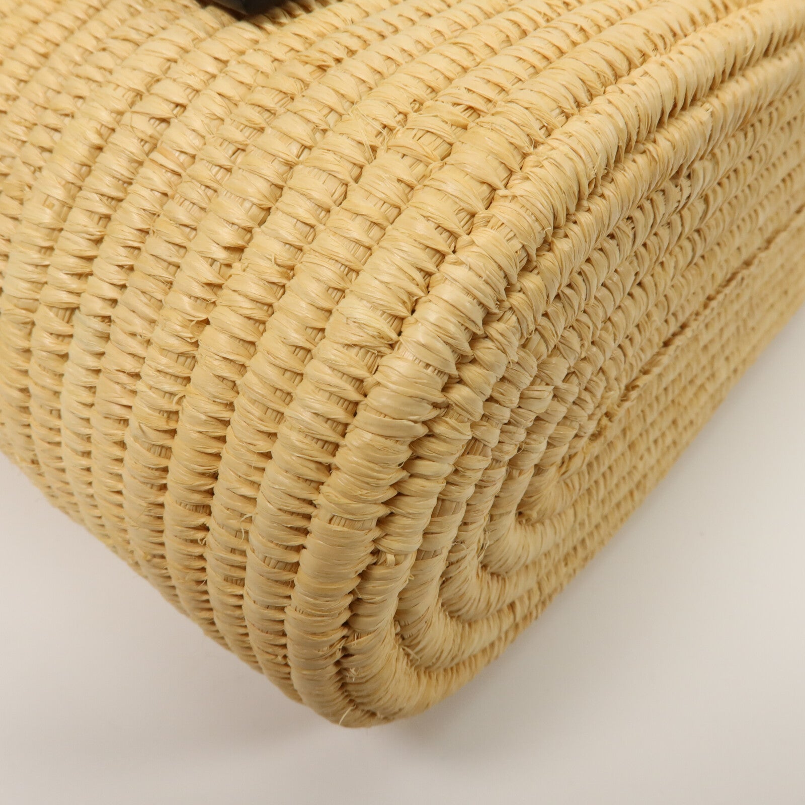 LOEWE Raffia Small Square Basket手挽袋