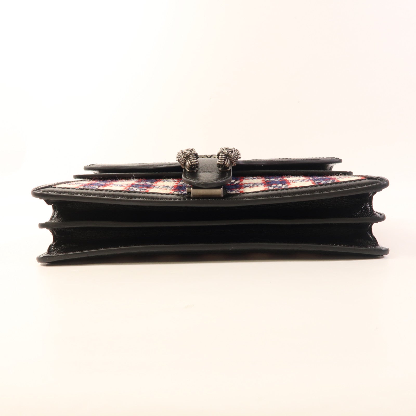 GUCCI GG Dionysus Chain Shoulder Bag Navy/Red/White