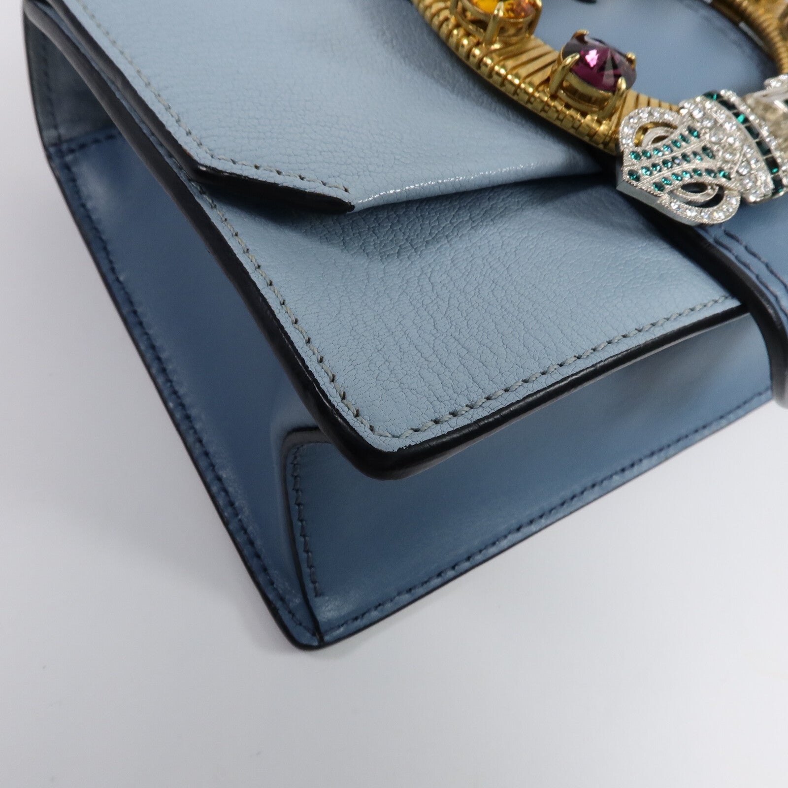 Miu Miu 牛皮皮革Miu Lady肩背袋